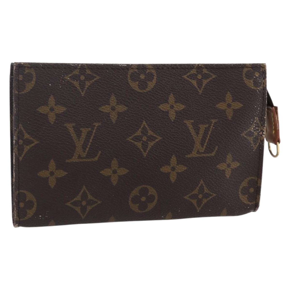 LOUIS VUITTON Monogram Bucket PM Accessory Pouch LV Auth th6492