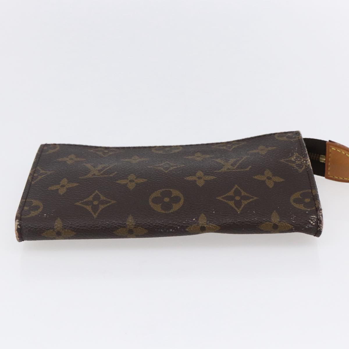 LOUIS VUITTON Monogram Bucket PM Accessory Pouch LV Auth th6492