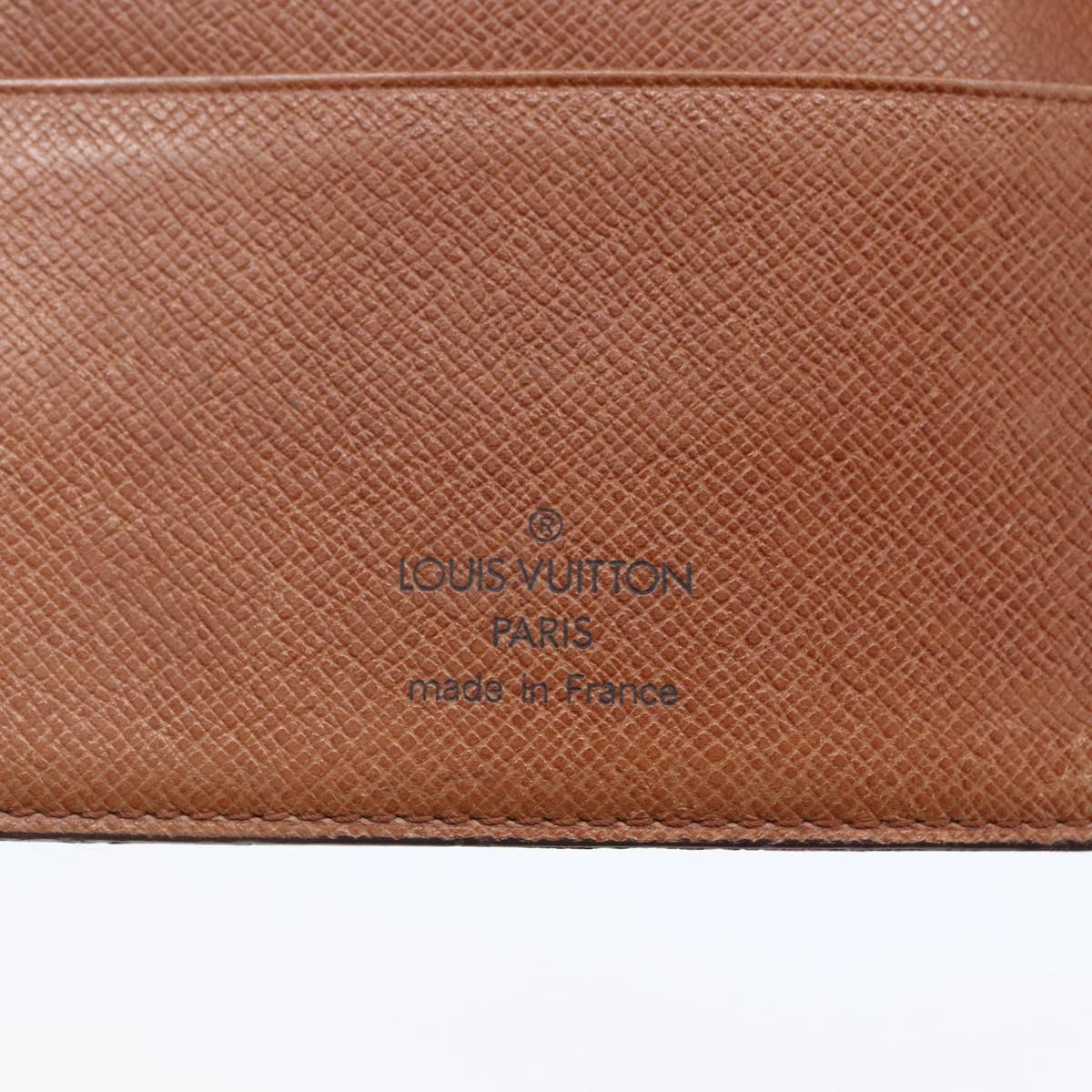 LOUIS VUITTON Monogram Agenda MM Day Planner Cover R20105 LV Auth th6493