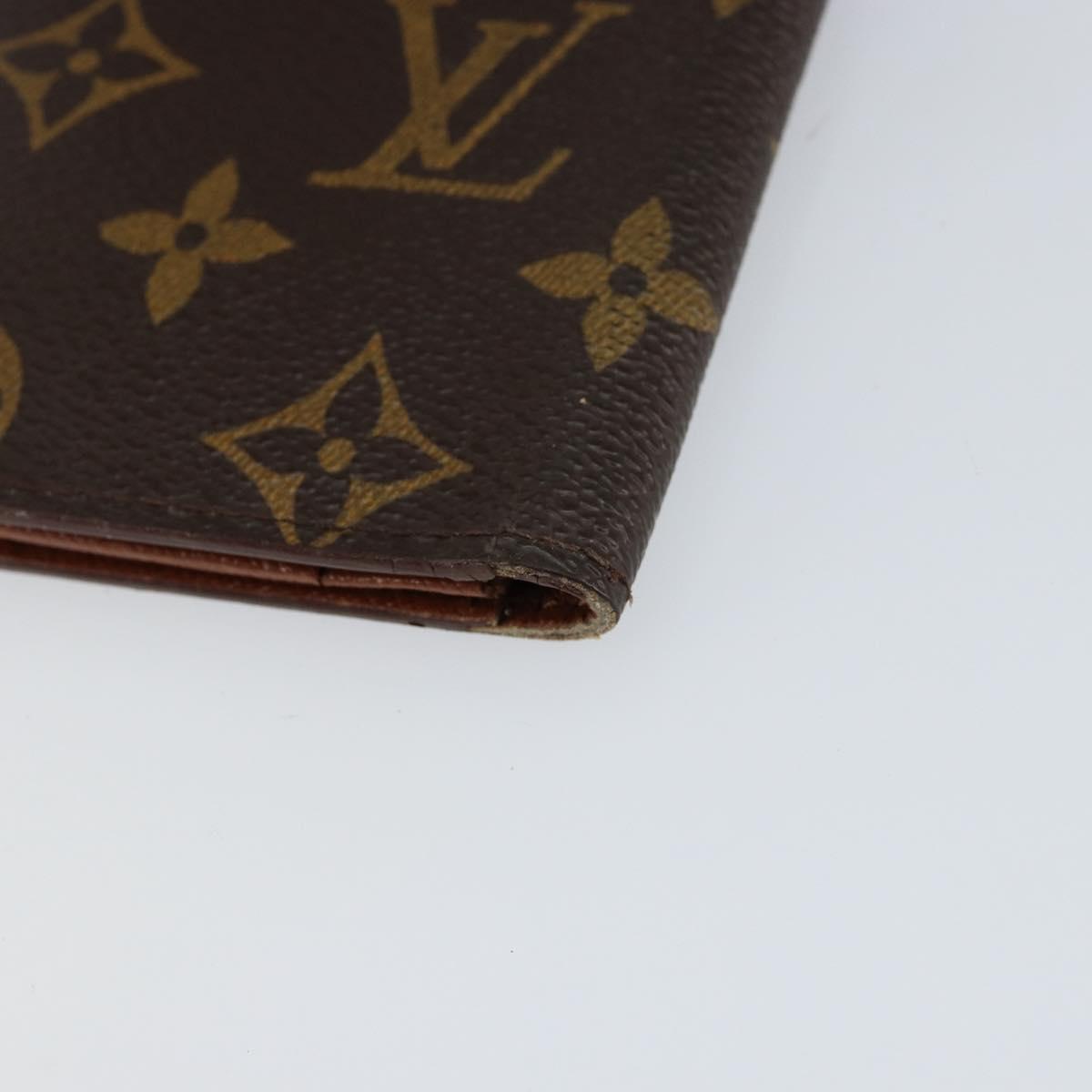 LOUIS VUITTON Monogram Porte Cartes Credit En Billfold Wallet M60825 Auth th6495