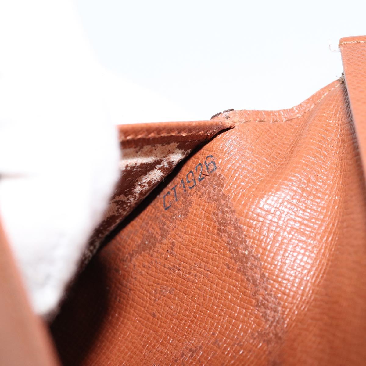 LOUIS VUITTON Monogram Porte Cartes Credit En Billfold Wallet M60825 Auth th6495