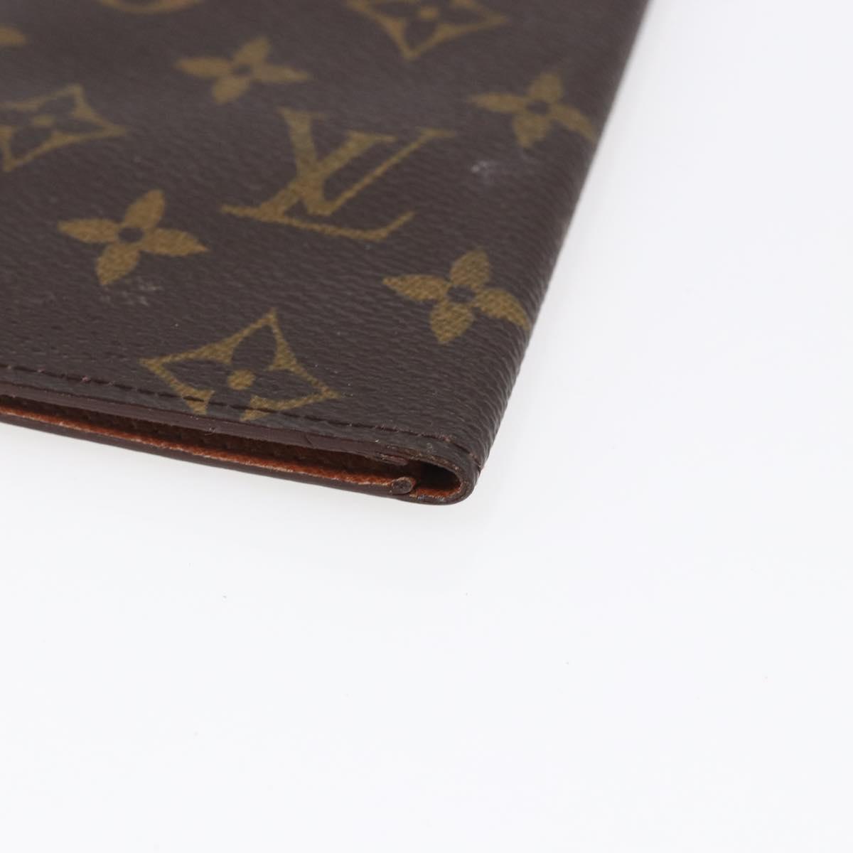 LOUIS VUITTON Monogram Agenda Oriental Day Planner Cover R20008 LV Auth th6496