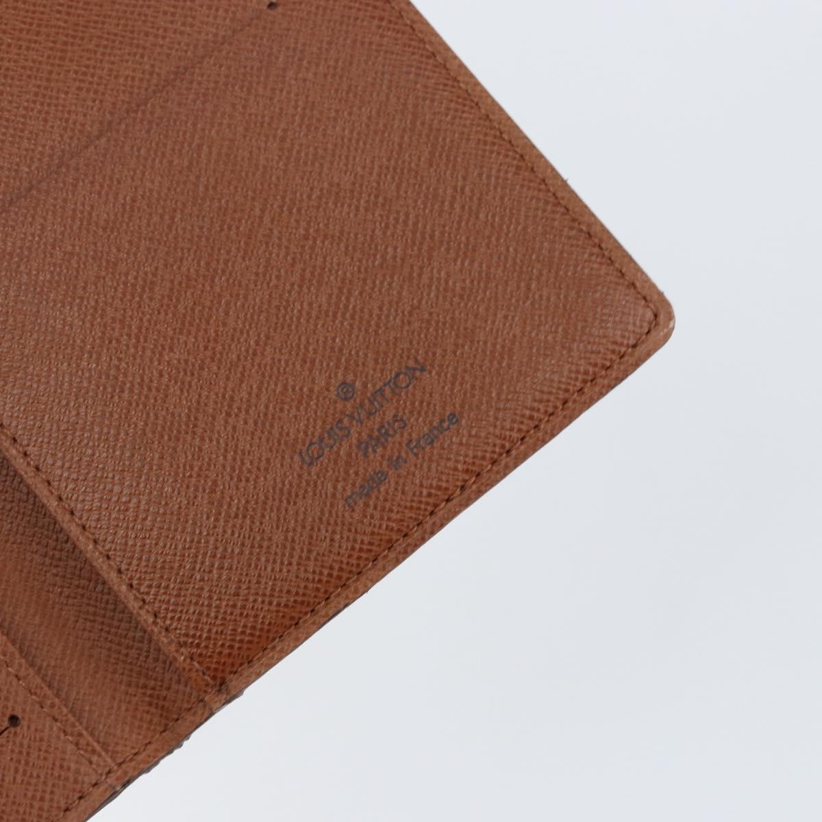 LOUIS VUITTON Monogram Agenda Oriental Day Planner Cover R20008 LV Auth th6497