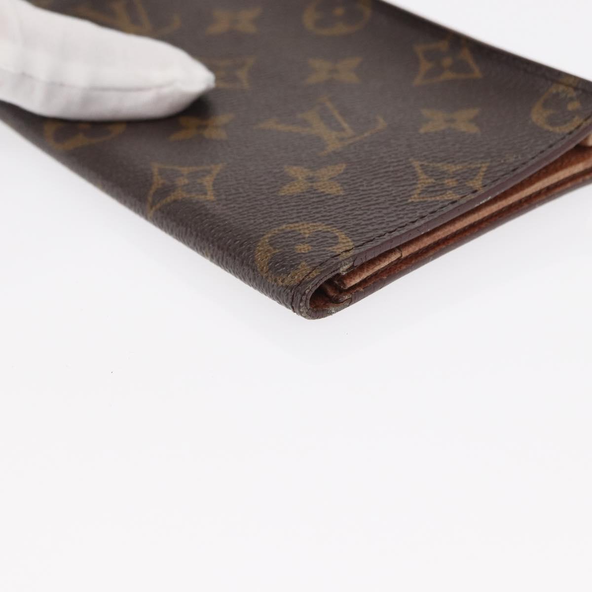 LOUIS VUITTON Monogram Wallet 3 Set LV Auth th6499