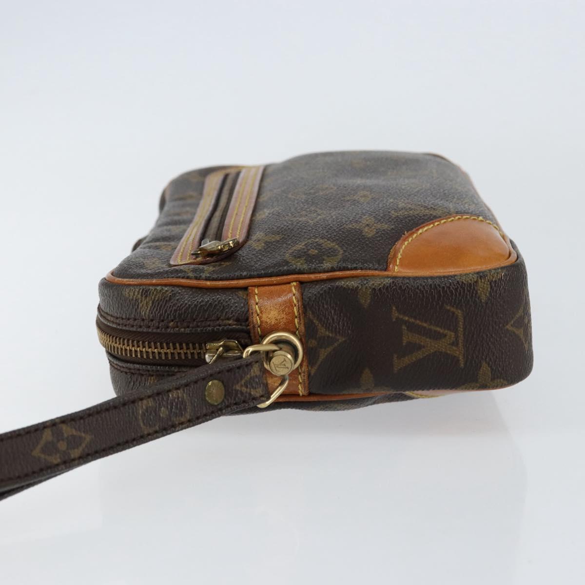 LOUIS VUITTON Monogram Marly Dragonne GM Clutch Bag M51825 LV Auth th6504