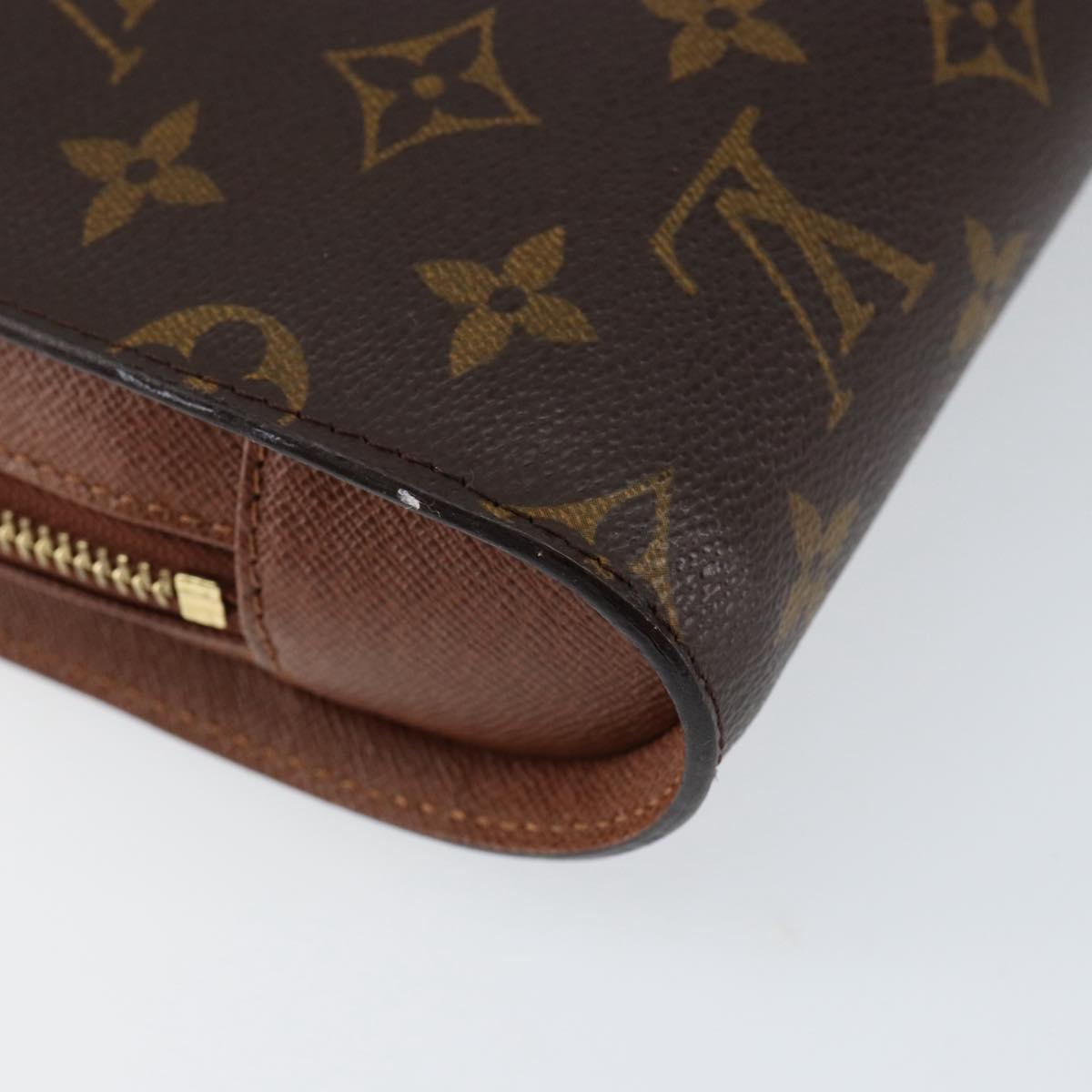 LOUIS VUITTON Monogram Orsay Clutch Bag M51790 LV Auth th6505