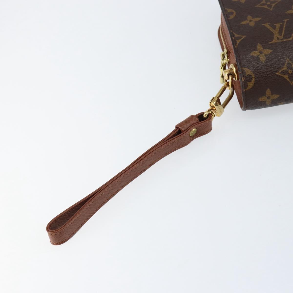 LOUIS VUITTON Monogram Orsay Clutch Bag M51790 LV Auth th6505