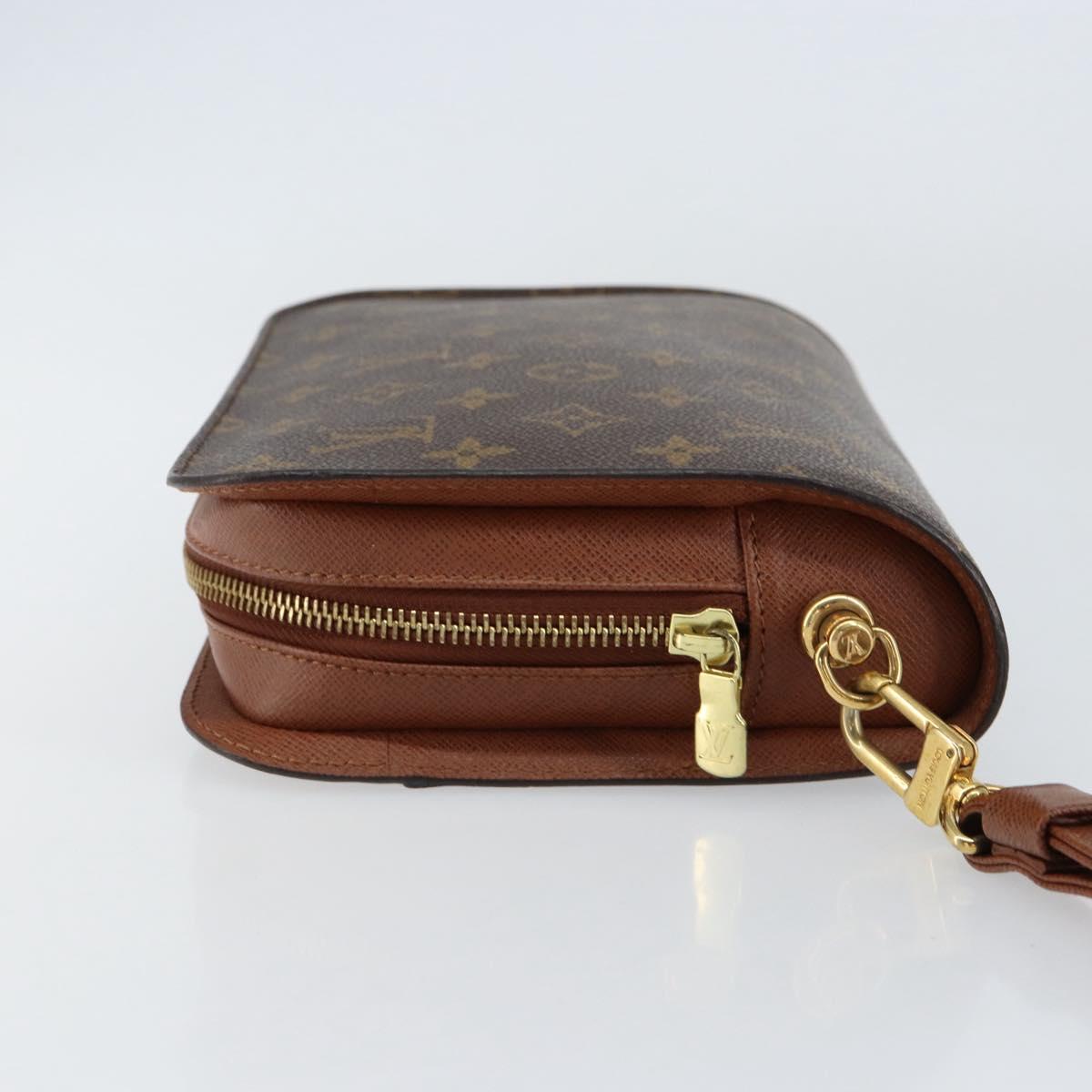 LOUIS VUITTON Monogram Orsay Clutch Bag M51790 LV Auth th6505