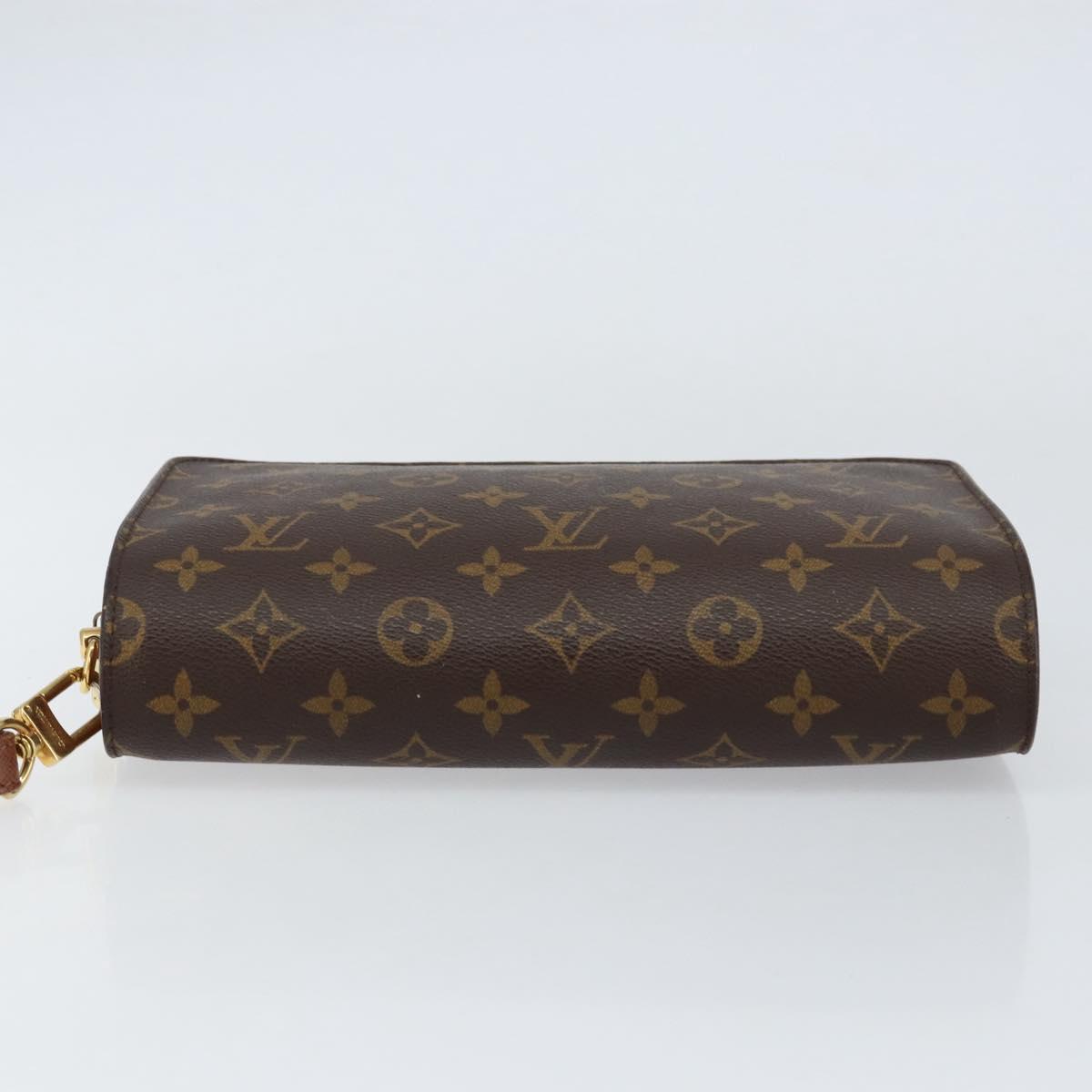 LOUIS VUITTON Monogram Orsay Clutch Bag M51790 LV Auth th6505