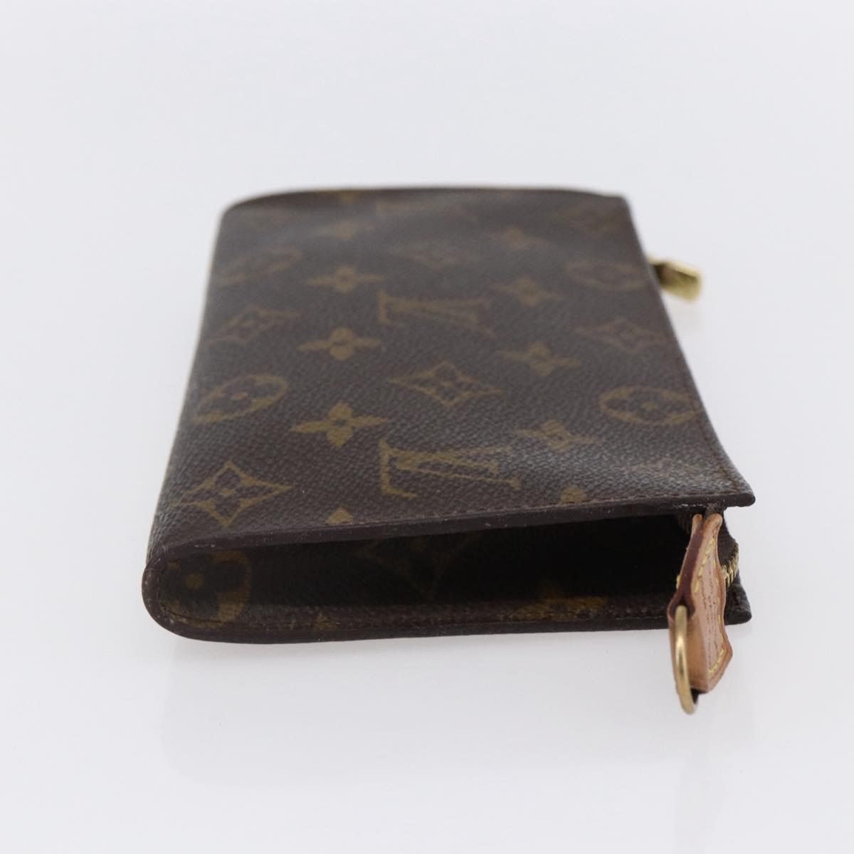 LOUIS VUITTON Monogram Bucket GM Accessory Pouch LV Auth th6507