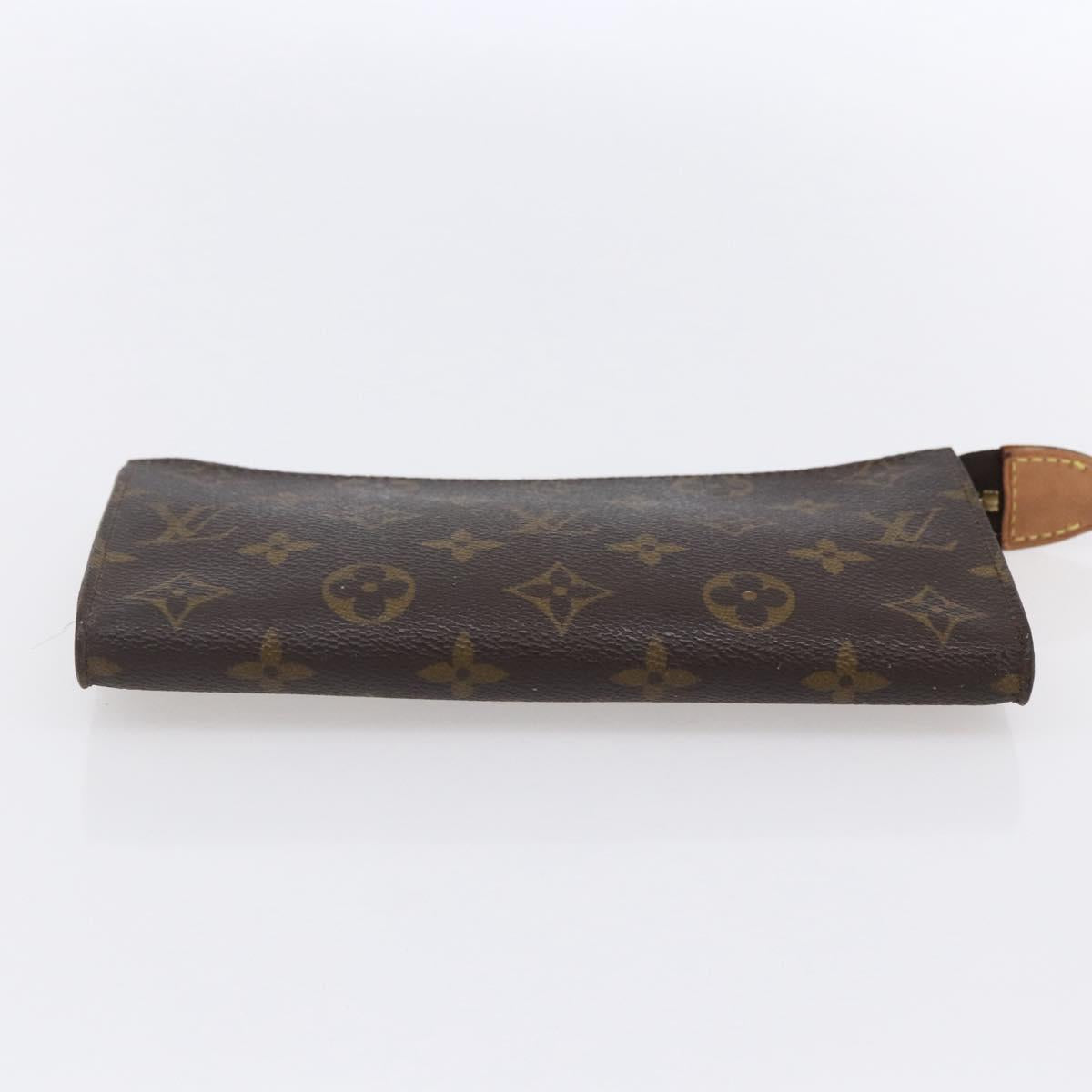 LOUIS VUITTON Monogram Bucket GM Accessory Pouch LV Auth th6507