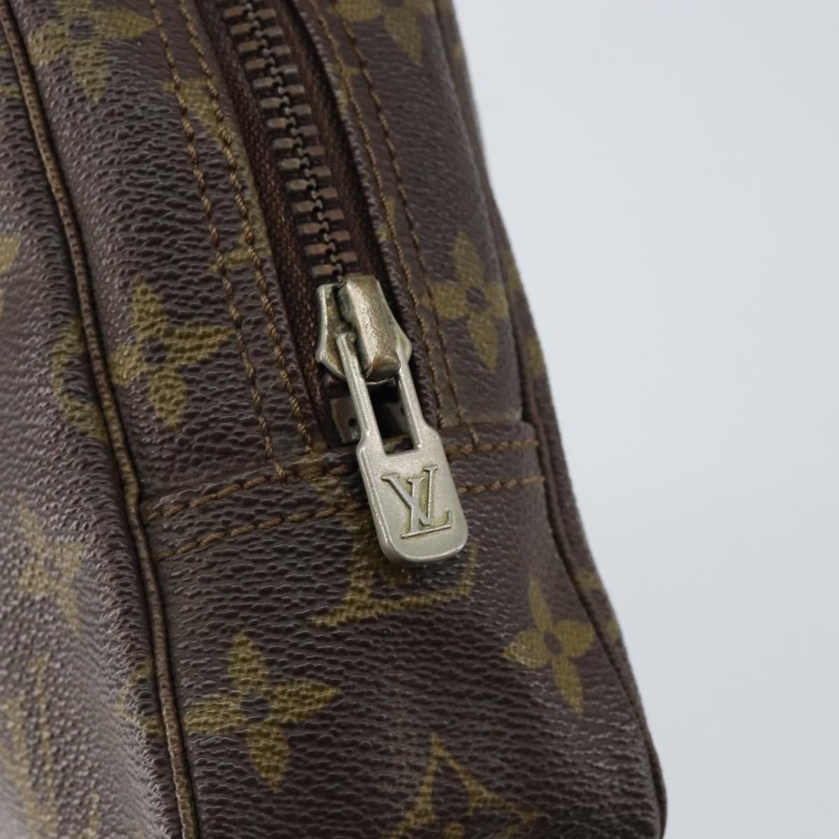 LOUIS VUITTON Monogram Trousse Toilette 23 Clutch Bag M47524 LV Auth th6508