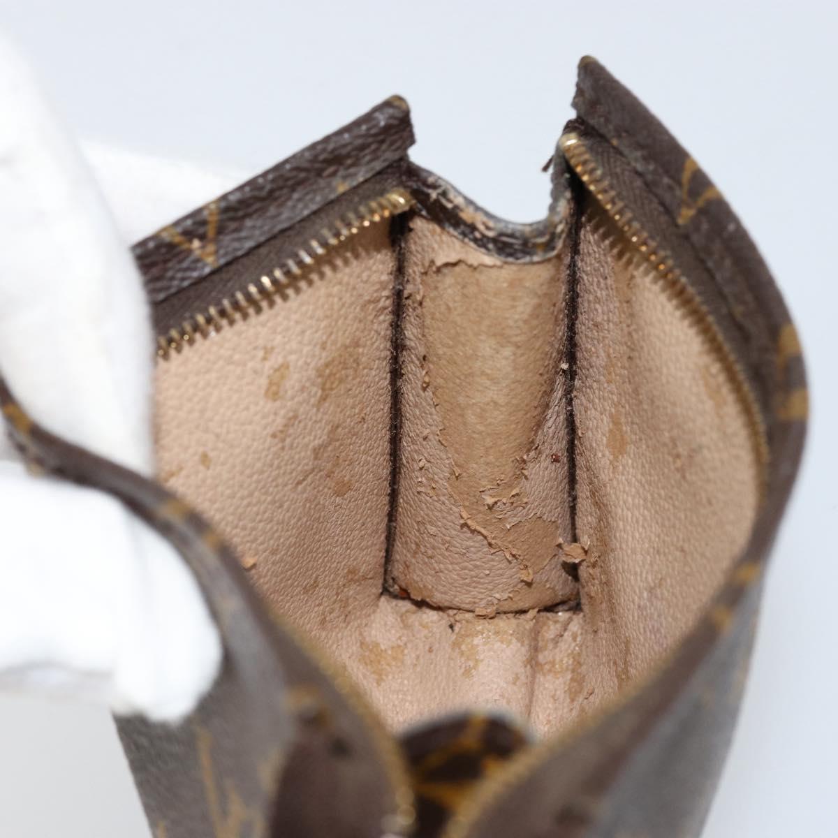 LOUIS VUITTON Monogram Poche Toilette 15 Pouch M47546 LV Auth th6510