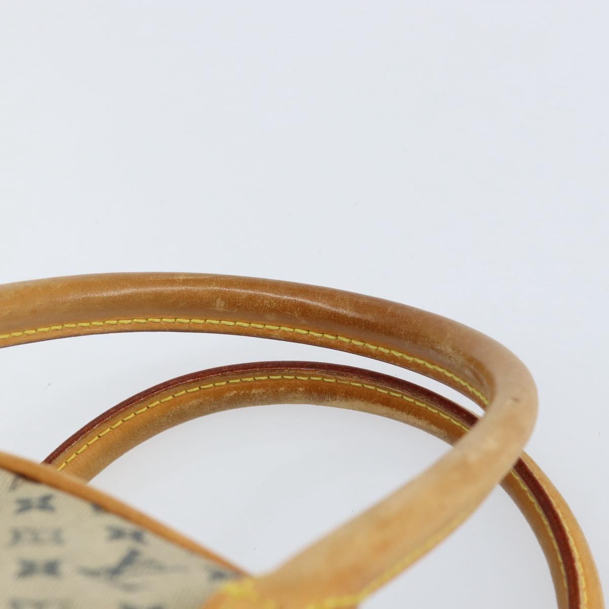 LOUIS VUITTON Monogram Mini Marie Hand Bag Blue M92003 LV Auth th6511