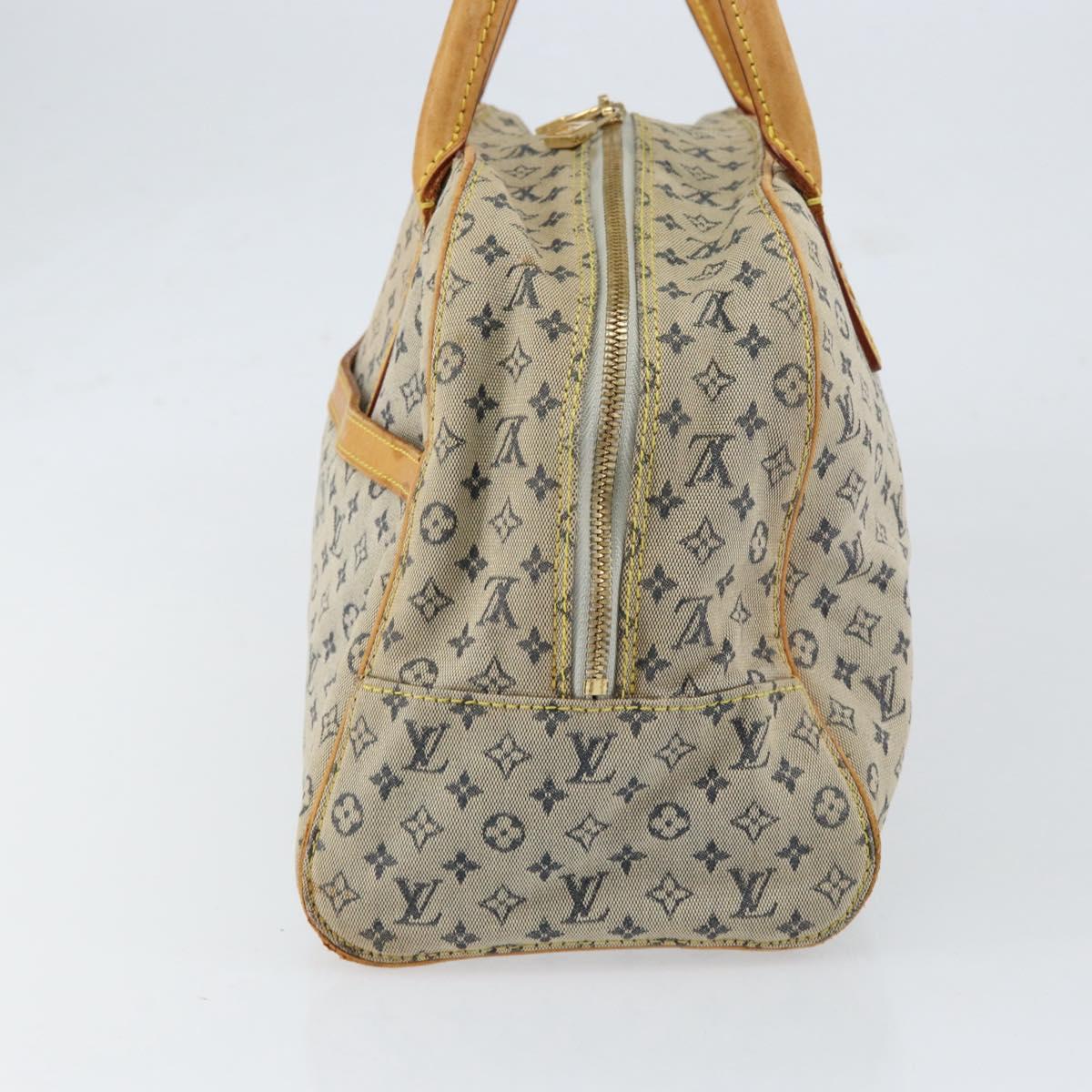 LOUIS VUITTON Monogram Mini Marie Hand Bag Blue M92003 LV Auth th6512