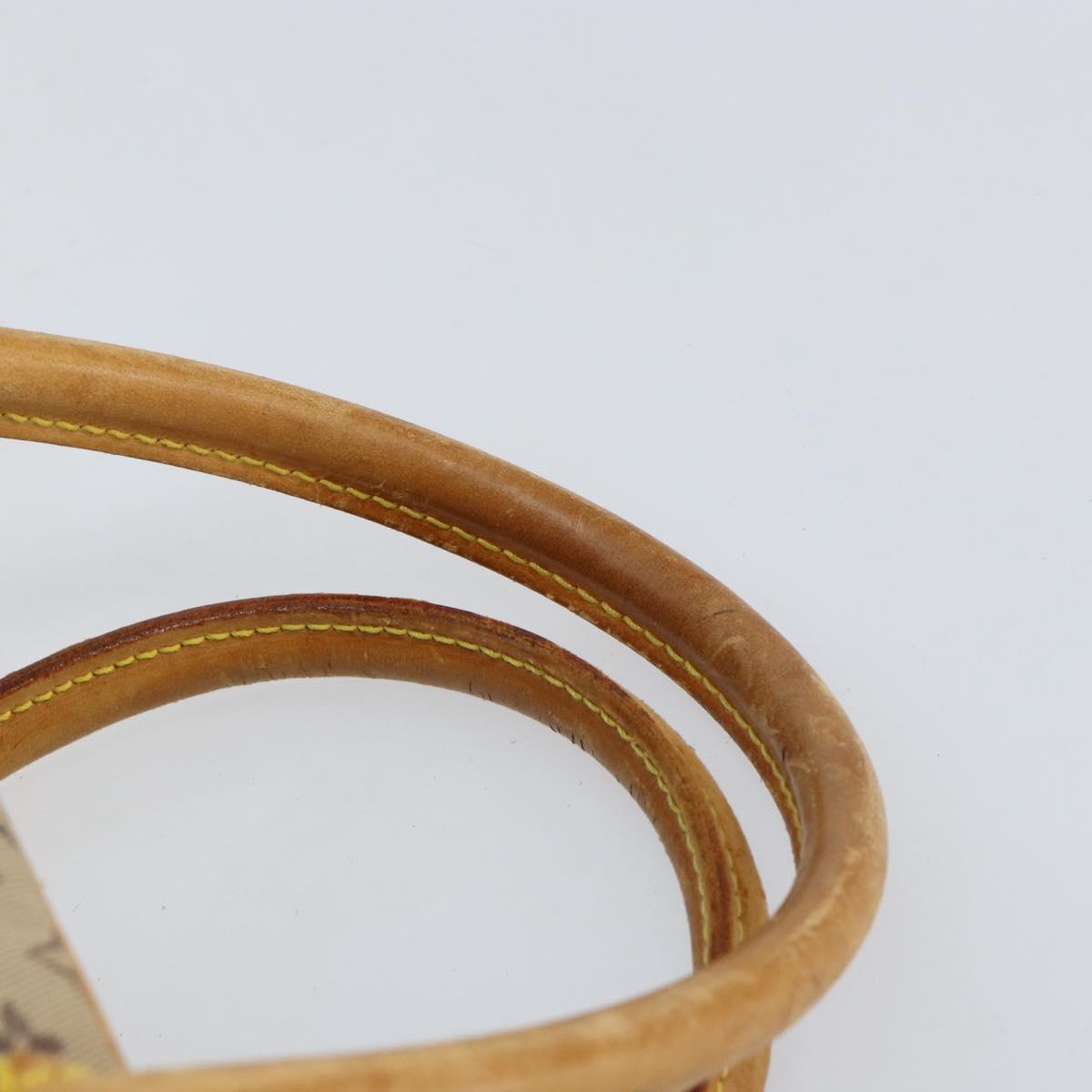 LOUIS VUITTON Monogram Mini Marie Hand Bag Blue M92003 LV Auth th6512