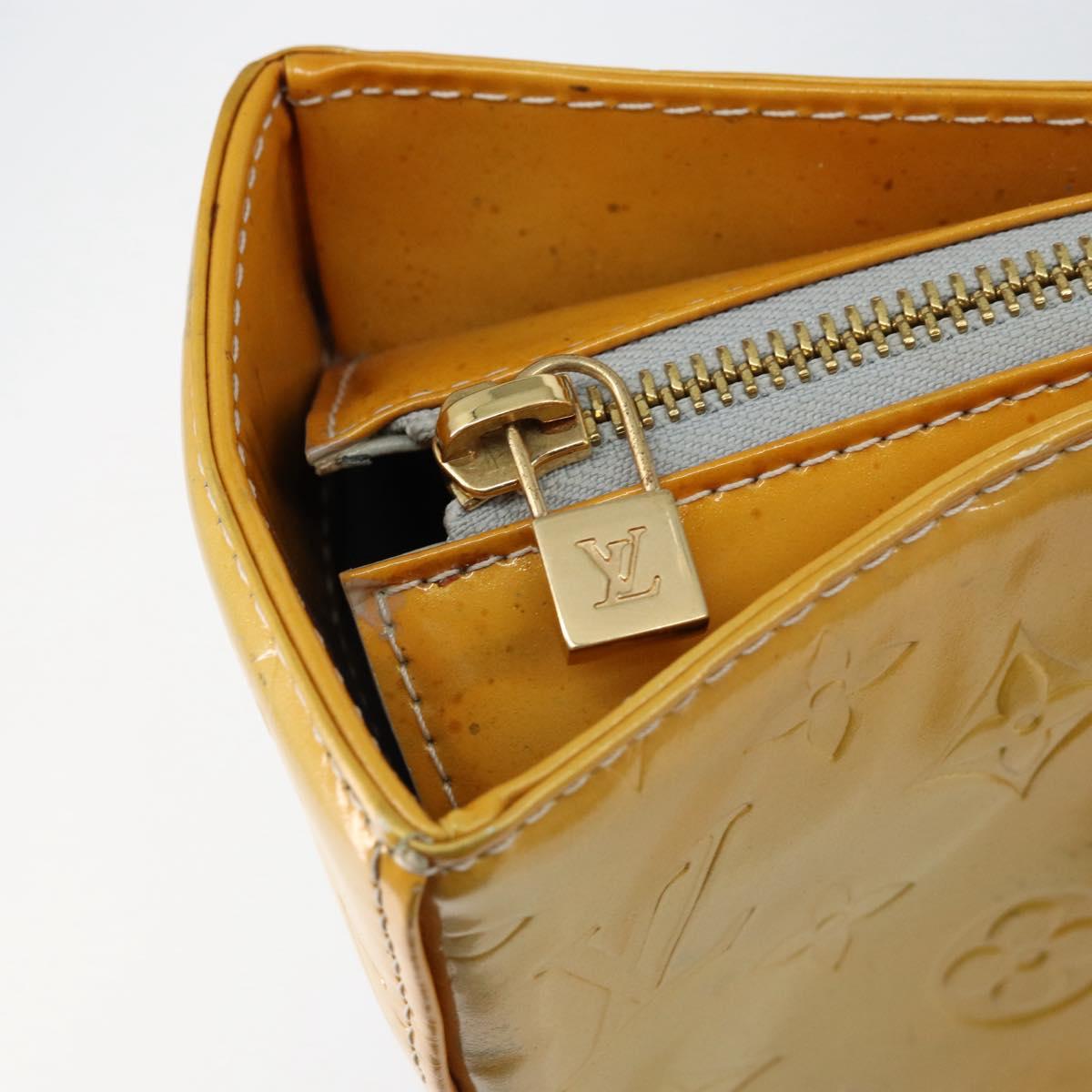 LOUIS VUITTON Monogram Vernis Columbus Tote Bag Gris M91028 LV Auth th6514