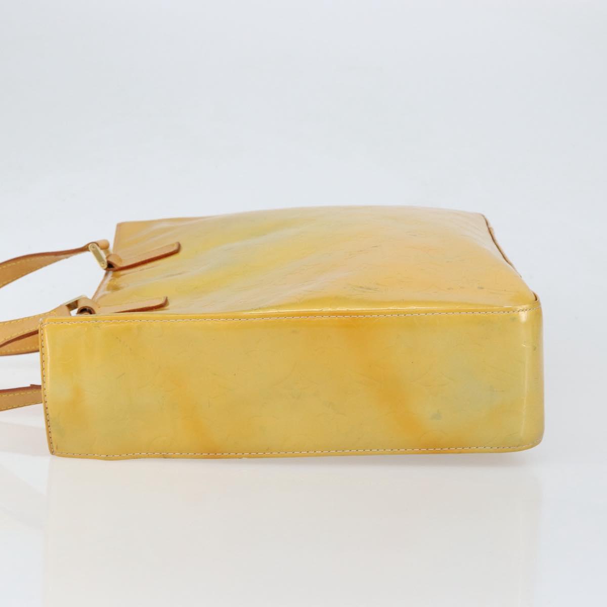 LOUIS VUITTON Monogram Vernis Columbus Tote Bag Gris M91028 LV Auth th6514