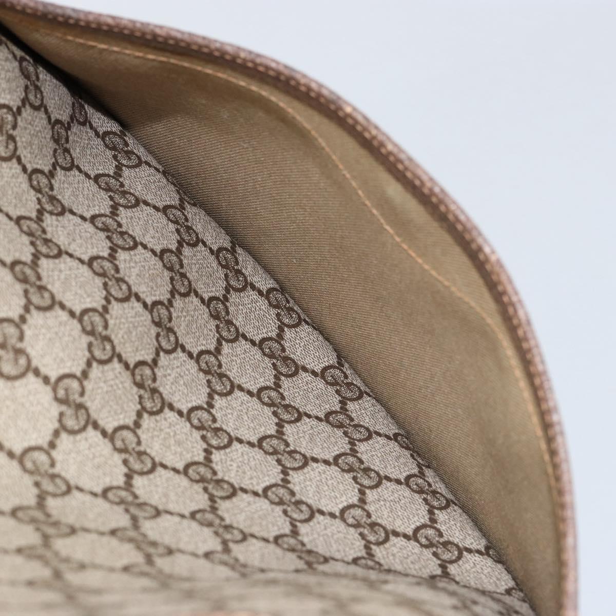 GUCCI GG Supreme Web Sherry Line Tote Bag PVC Beige Red 39 02 003 Auth th6519