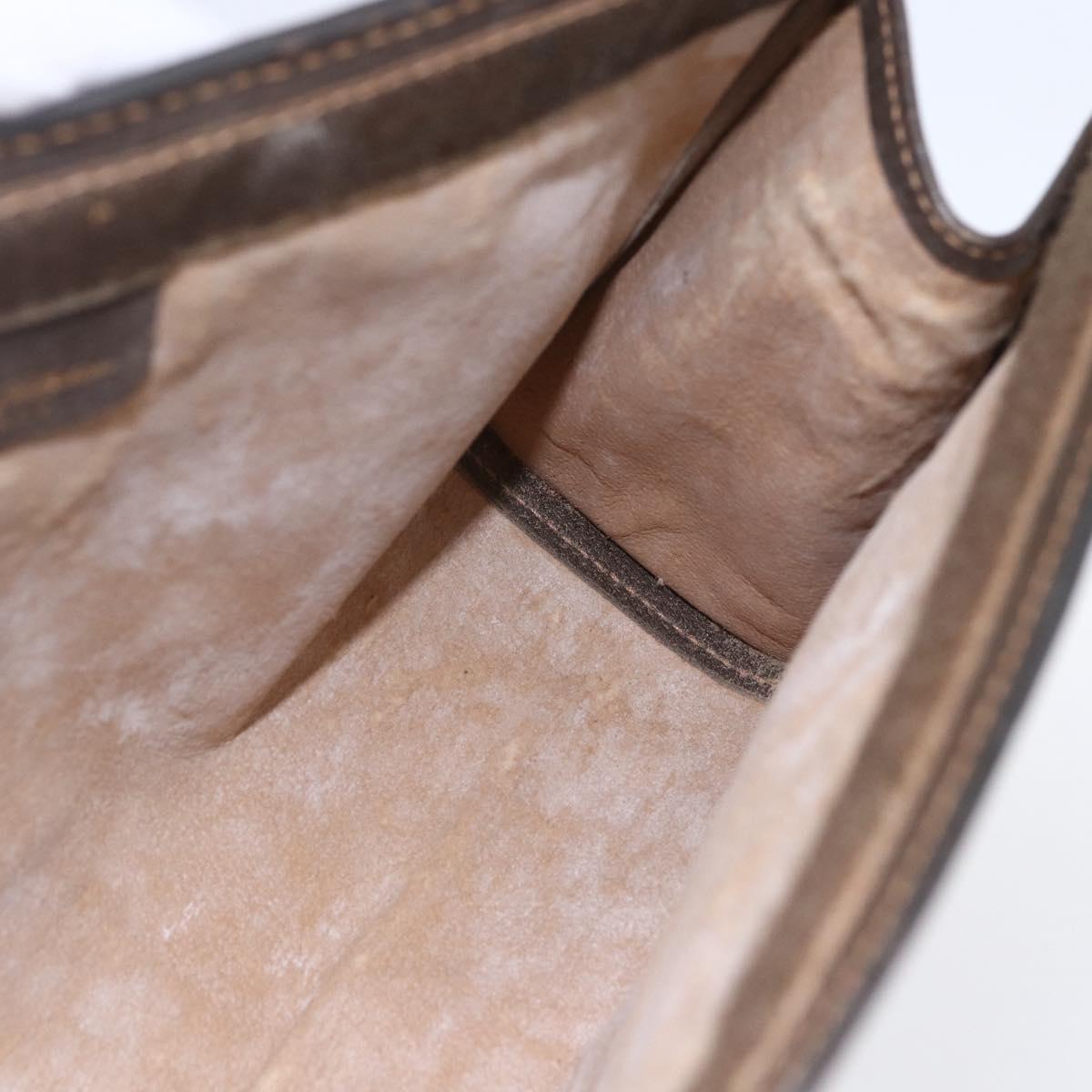 GUCCI GG Supreme Web Sherry Line Bag PVC Beige Red 41 014 2125 28 Auth th6520