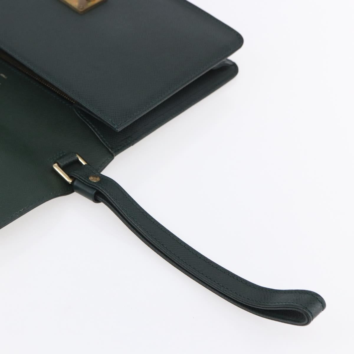 LOUIS VUITTON Taiga Pochette Kourad Clutch Bag Epicea M30194 LV Auth th6532