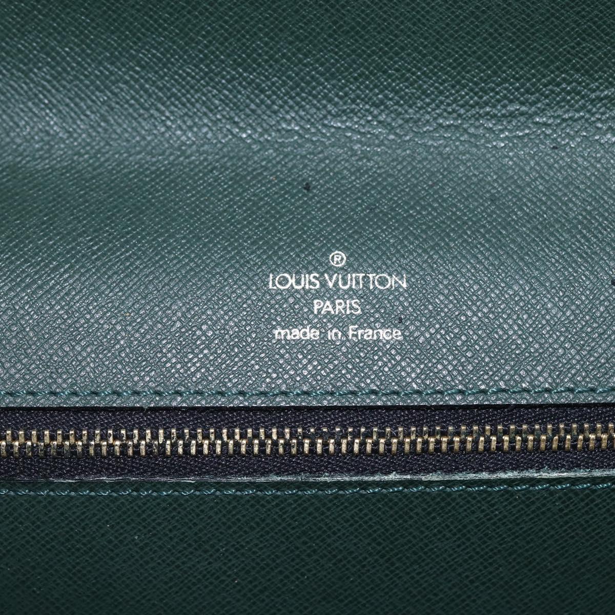 LOUIS VUITTON Taiga Pochette Kourad Clutch Bag Epicea M30194 LV Auth th6532