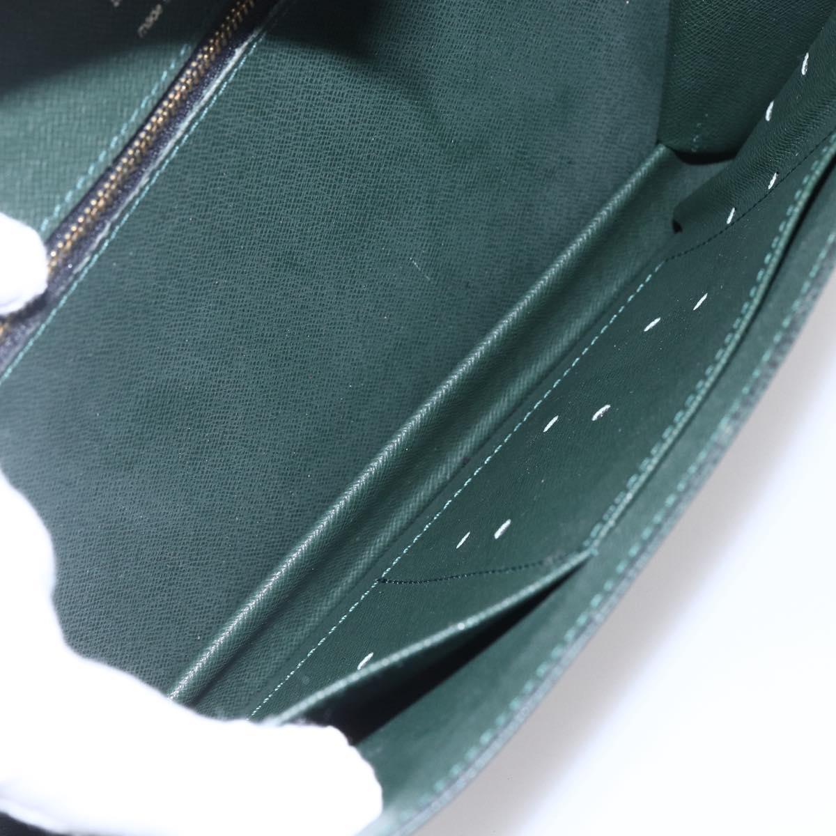 LOUIS VUITTON Taiga Pochette Kourad Clutch Bag Epicea M30194 LV Auth th6532