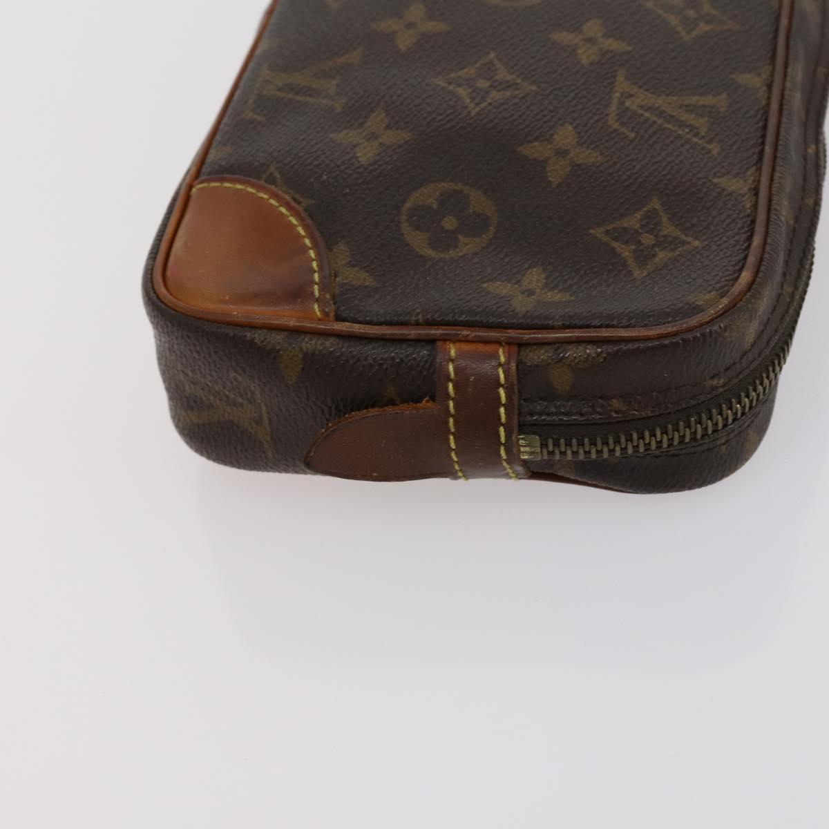 LOUIS VUITTON Monogram Clutch Bag 3 Set LV Auth th6534