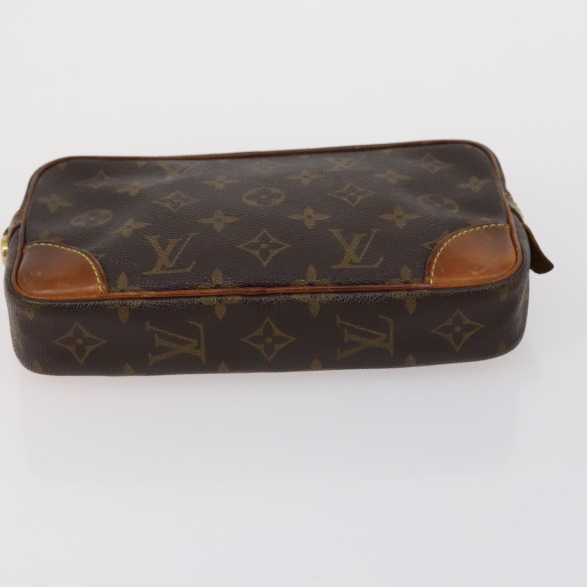 LOUIS VUITTON Monogram Clutch Bag 3 Set LV Auth th6534