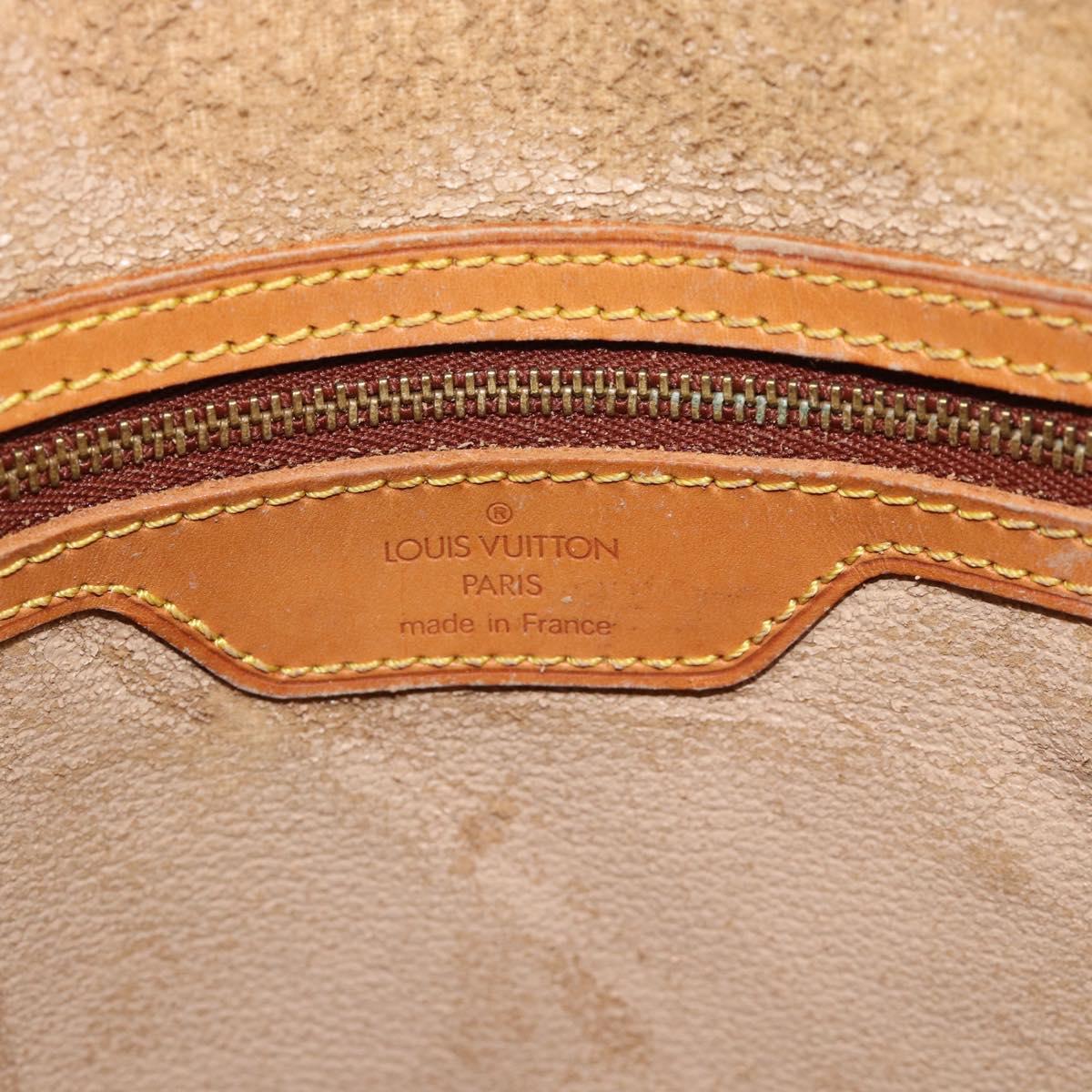 LOUIS VUITTON Monogram Bucket GM Shoulder Bag M42236 LV Auth th6535