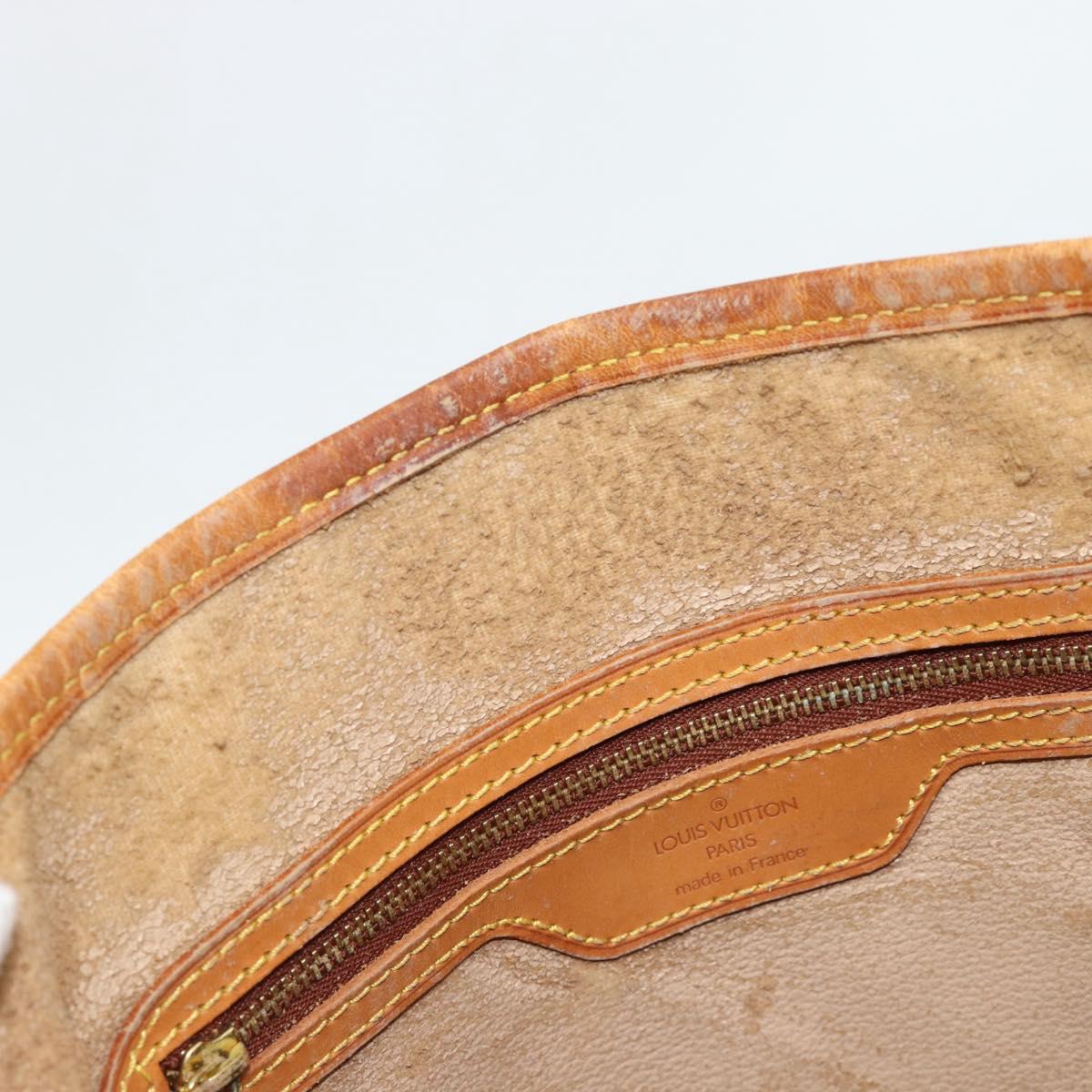 LOUIS VUITTON Monogram Bucket GM Shoulder Bag M42236 LV Auth th6535