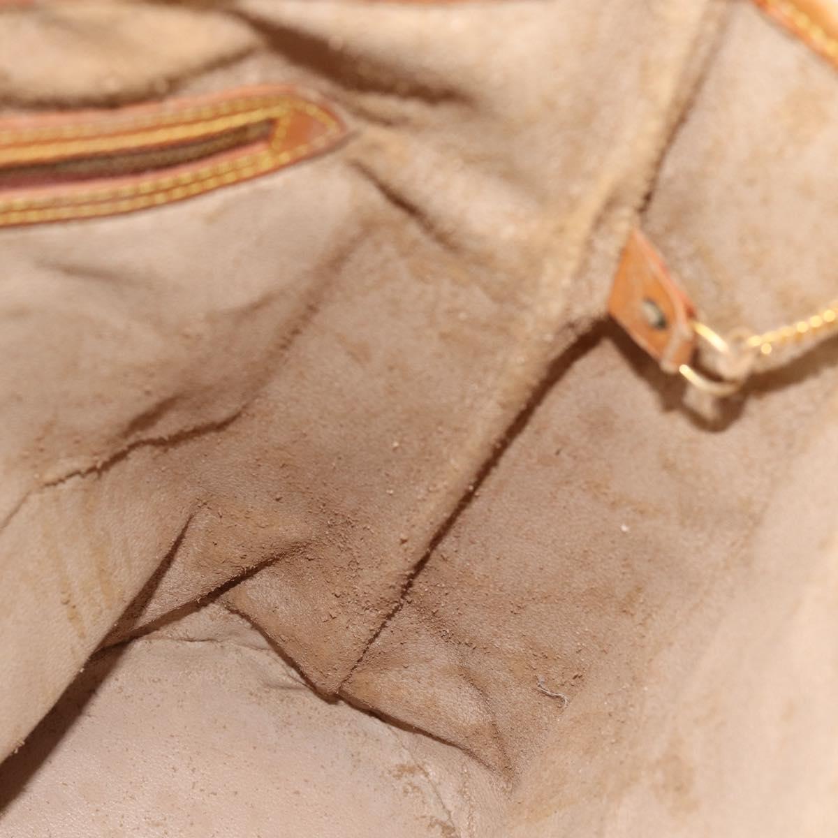 LOUIS VUITTON Monogram Bucket GM Shoulder Bag M42236 LV Auth th6535