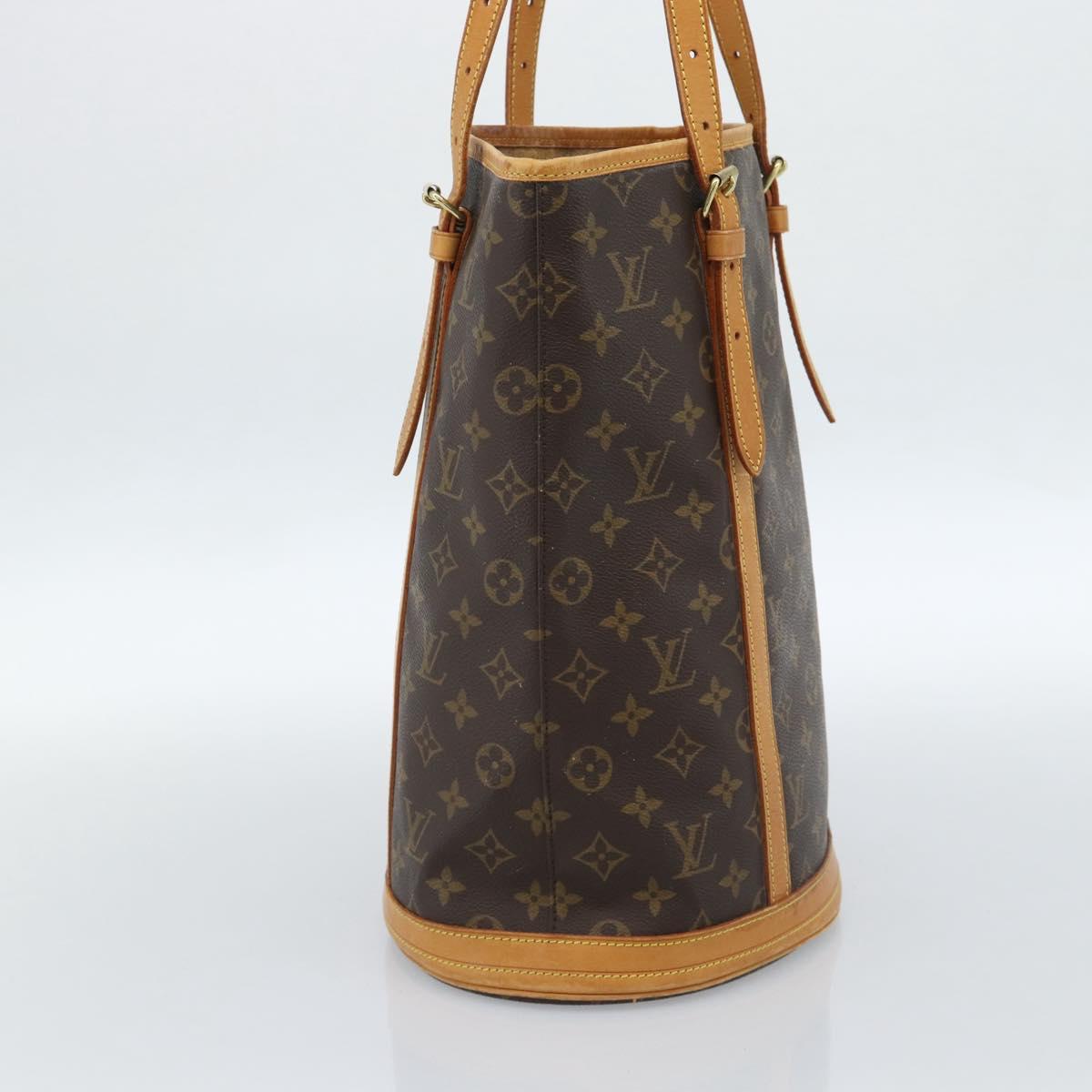 LOUIS VUITTON Monogram Bucket GM Shoulder Bag M42236 LV Auth th6535
