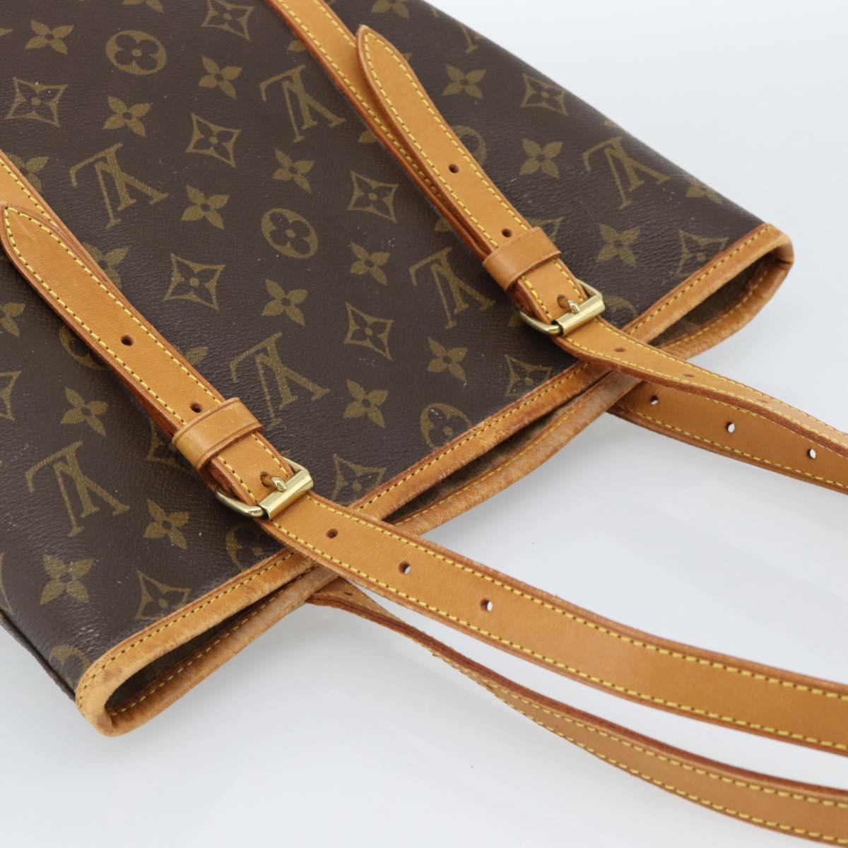 LOUIS VUITTON Monogram Bucket GM Shoulder Bag M42236 LV Auth th6535
