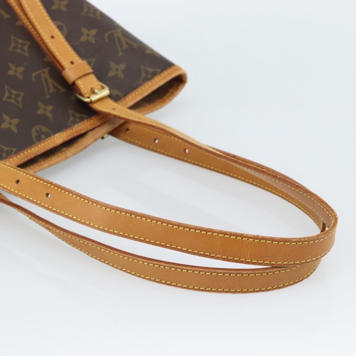 LOUIS VUITTON Monogram Bucket GM Shoulder Bag M42236 LV Auth th6535