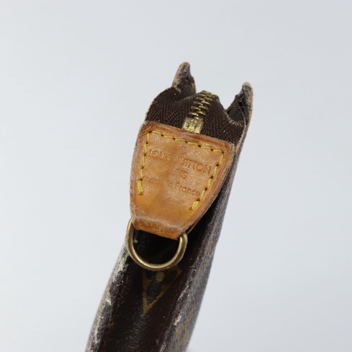 LOUIS VUITTON Monogram Bucket PM Accessory Pouch LV Auth th6536