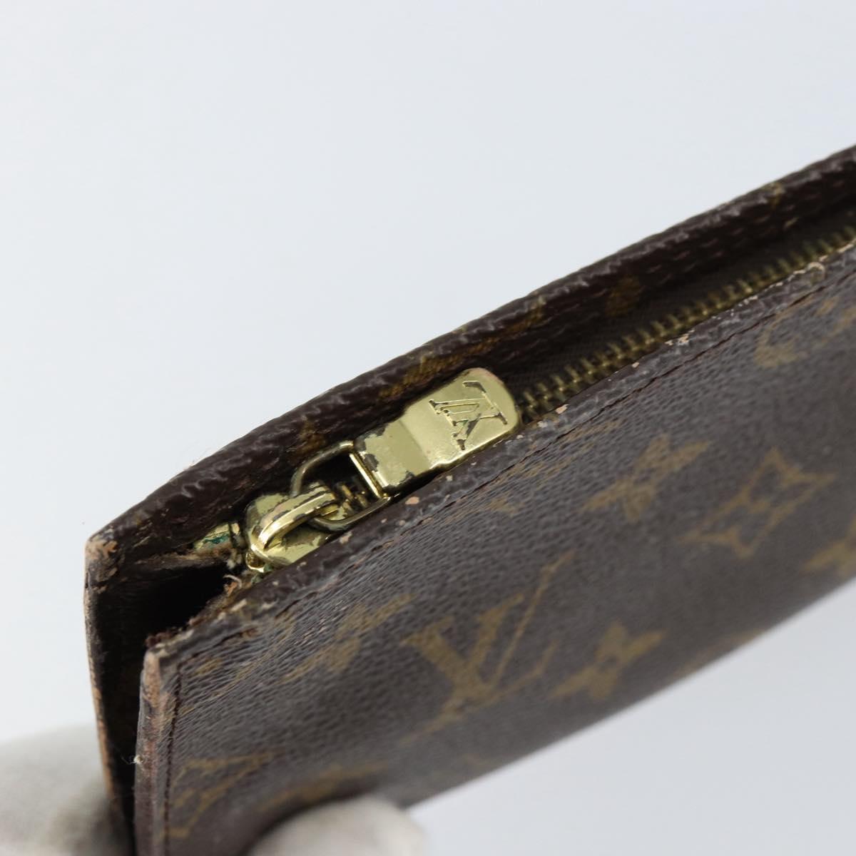 LOUIS VUITTON Monogram Bucket PM Accessory Pouch LV Auth th6536