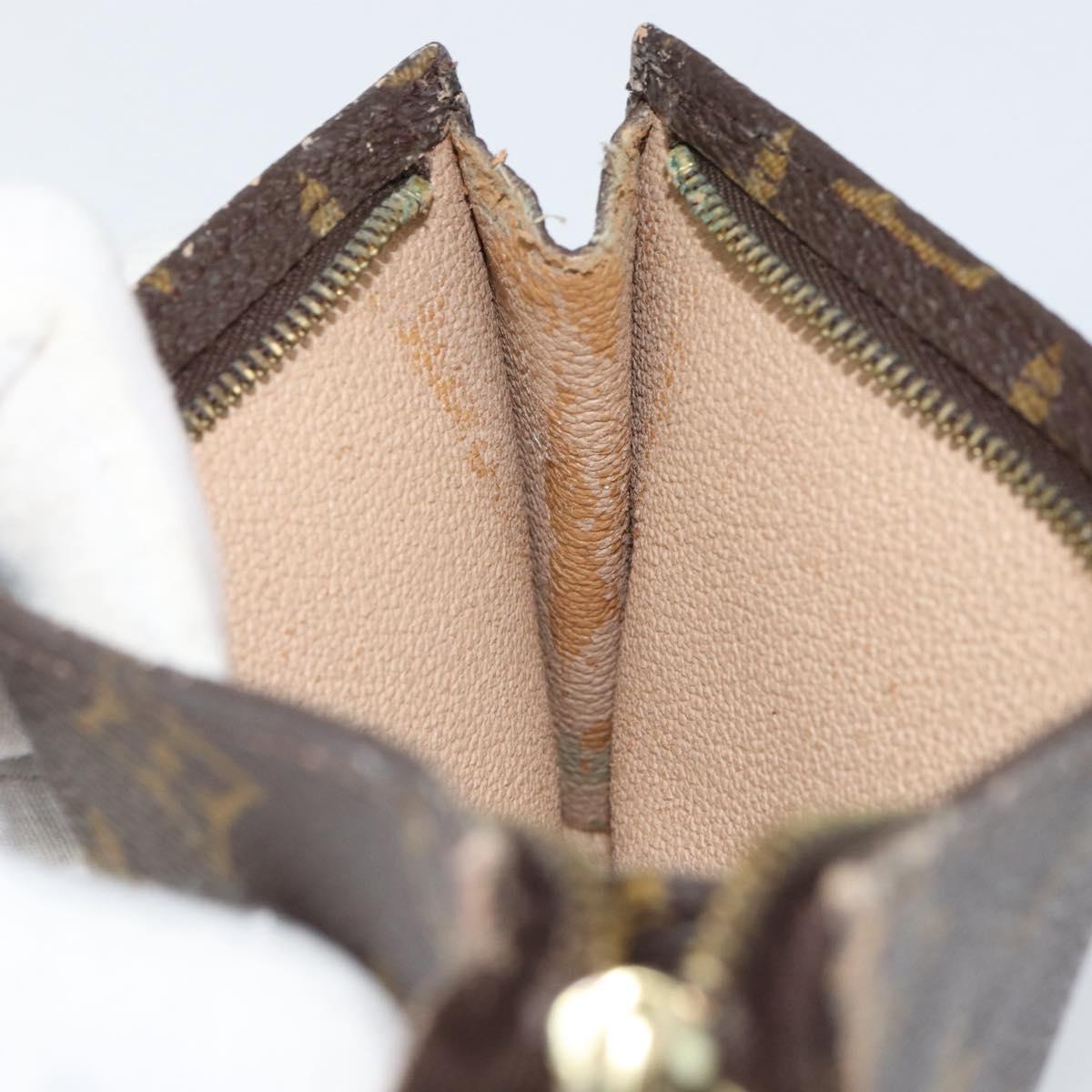 LOUIS VUITTON Monogram Bucket PM Accessory Pouch LV Auth th6536