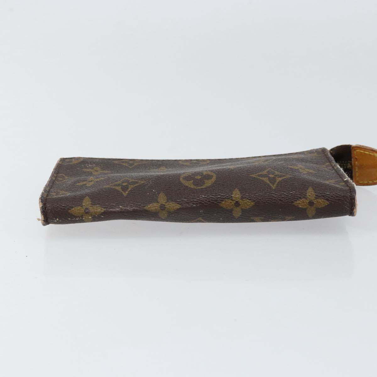 LOUIS VUITTON Monogram Bucket PM Accessory Pouch LV Auth th6536