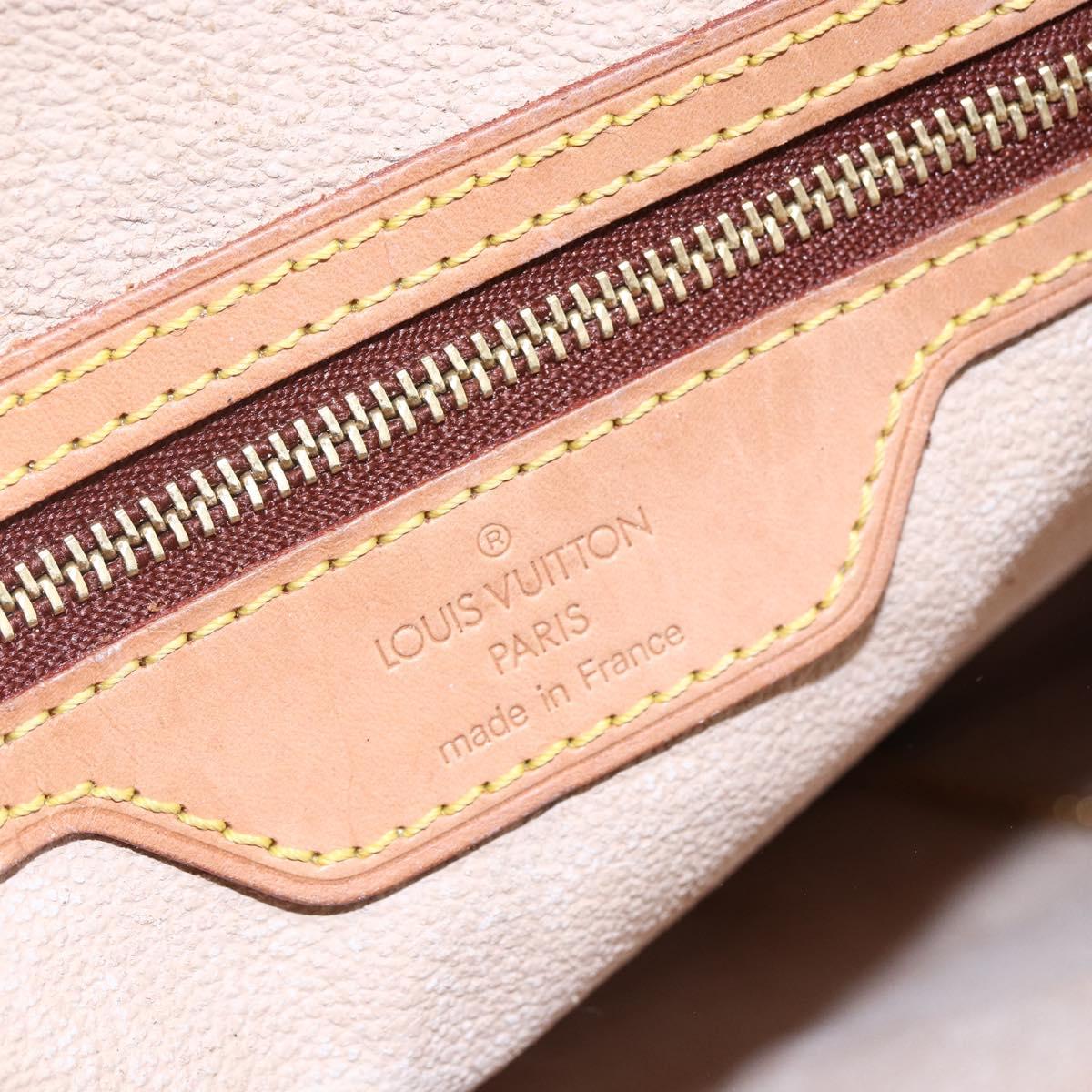 LOUIS VUITTON Monogram Bucket GM Shoulder Bag M42236 LV Auth th6539