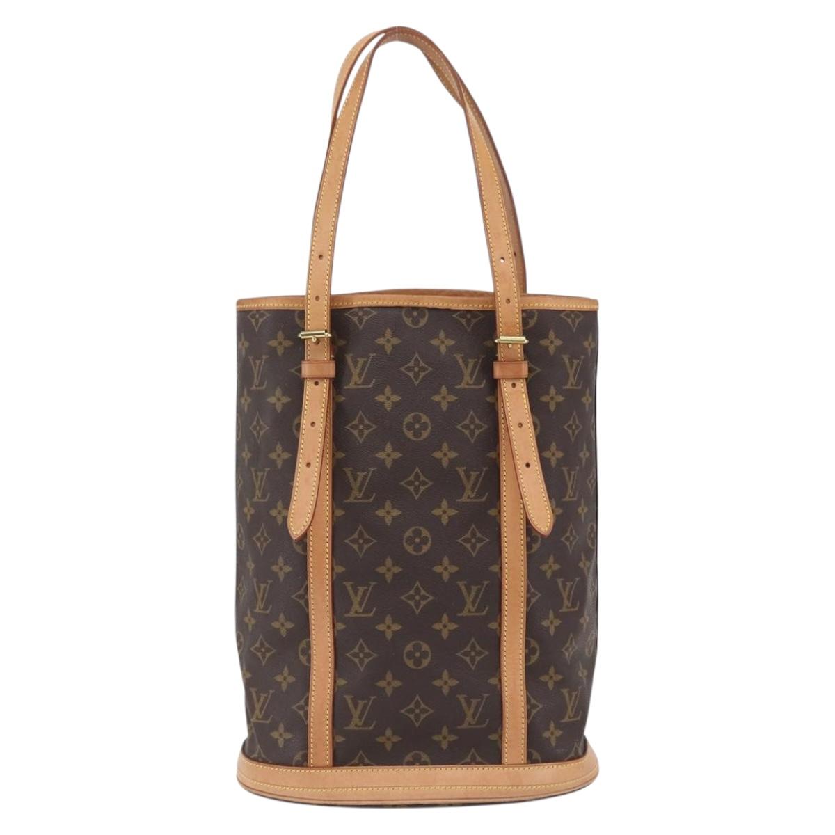 LOUIS VUITTON Monogram Bucket GM Shoulder Bag M42236 LV Auth th6539