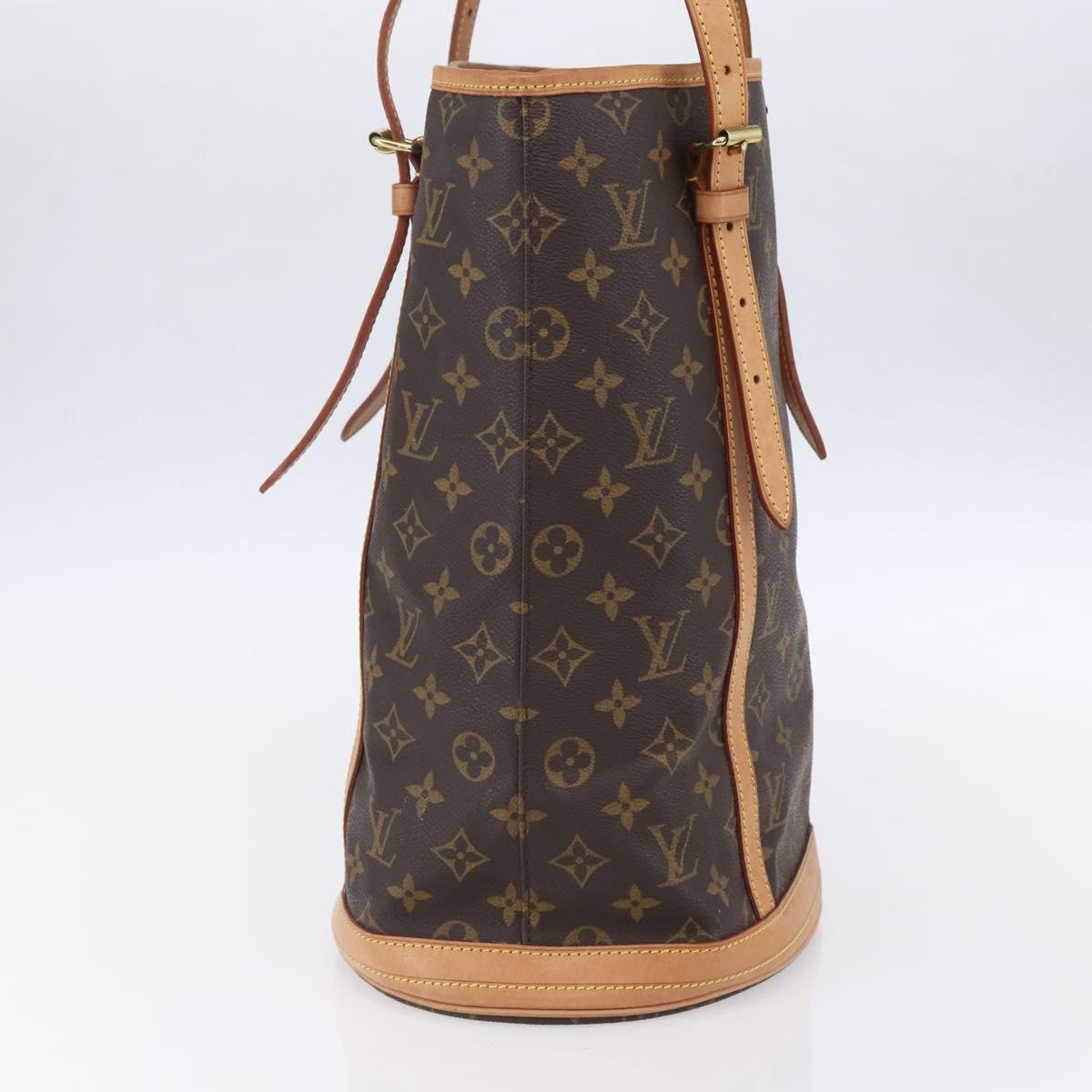 LOUIS VUITTON Monogram Bucket GM Shoulder Bag M42236 LV Auth th6539