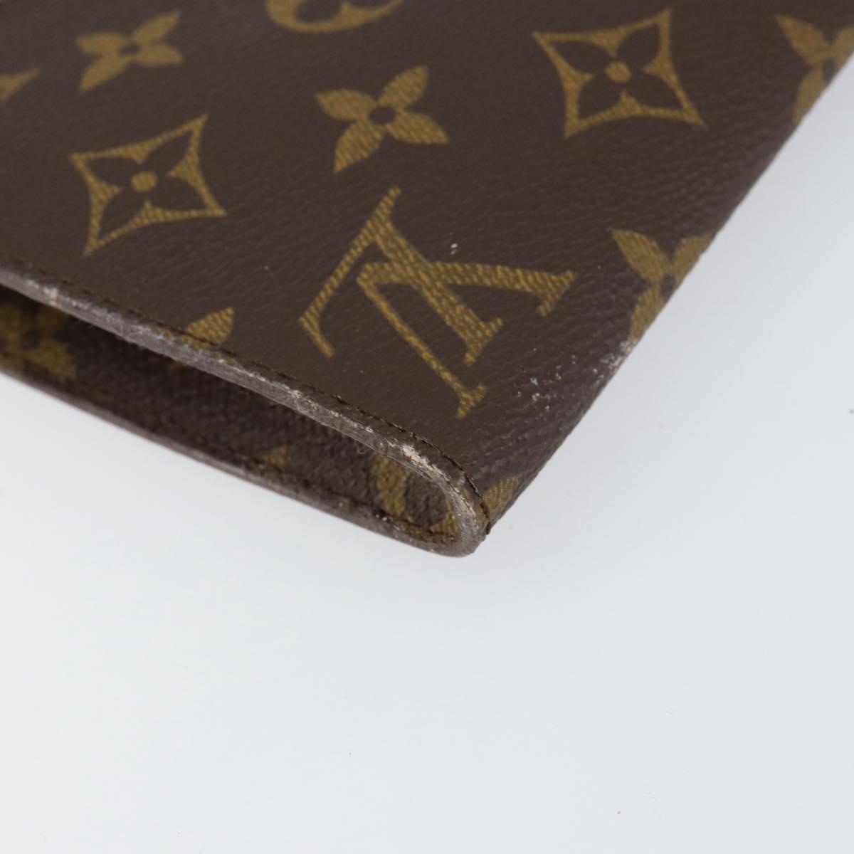 LOUIS VUITTON Monogram Bucket GM Accessory Pouch LV Auth th6540