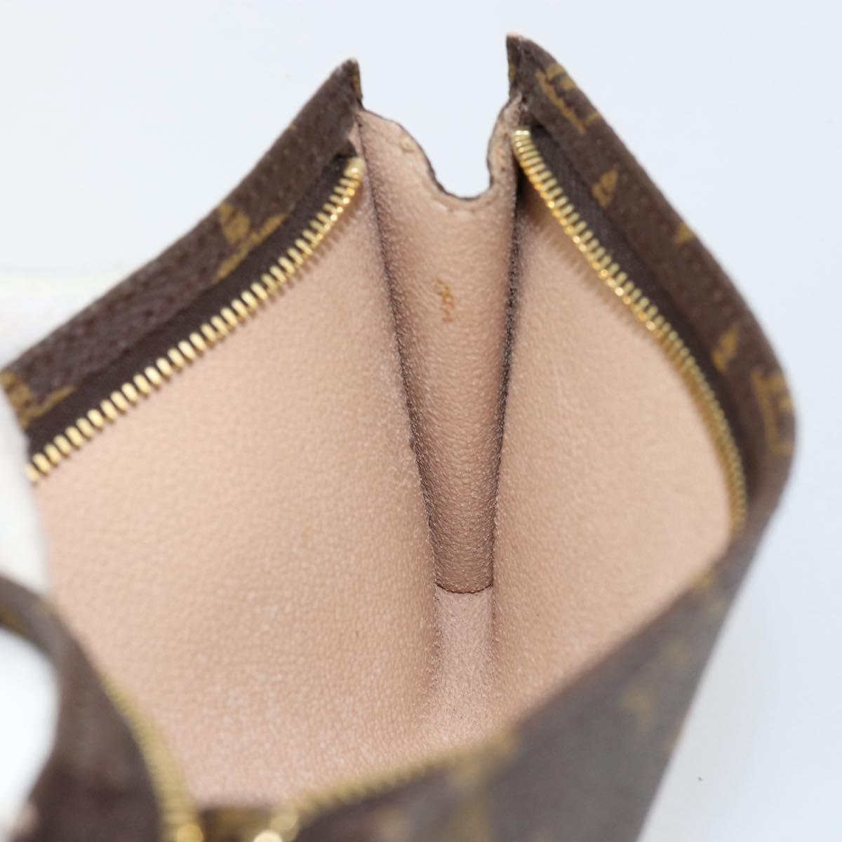 LOUIS VUITTON Monogram Bucket GM Accessory Pouch LV Auth th6540