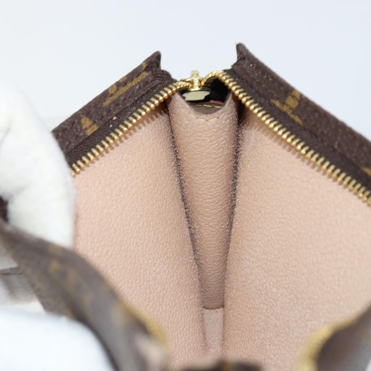 LOUIS VUITTON Monogram Bucket GM Accessory Pouch LV Auth th6540