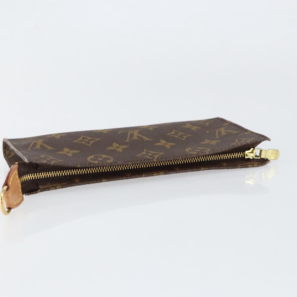 LOUIS VUITTON Monogram Bucket GM Accessory Pouch LV Auth th6540