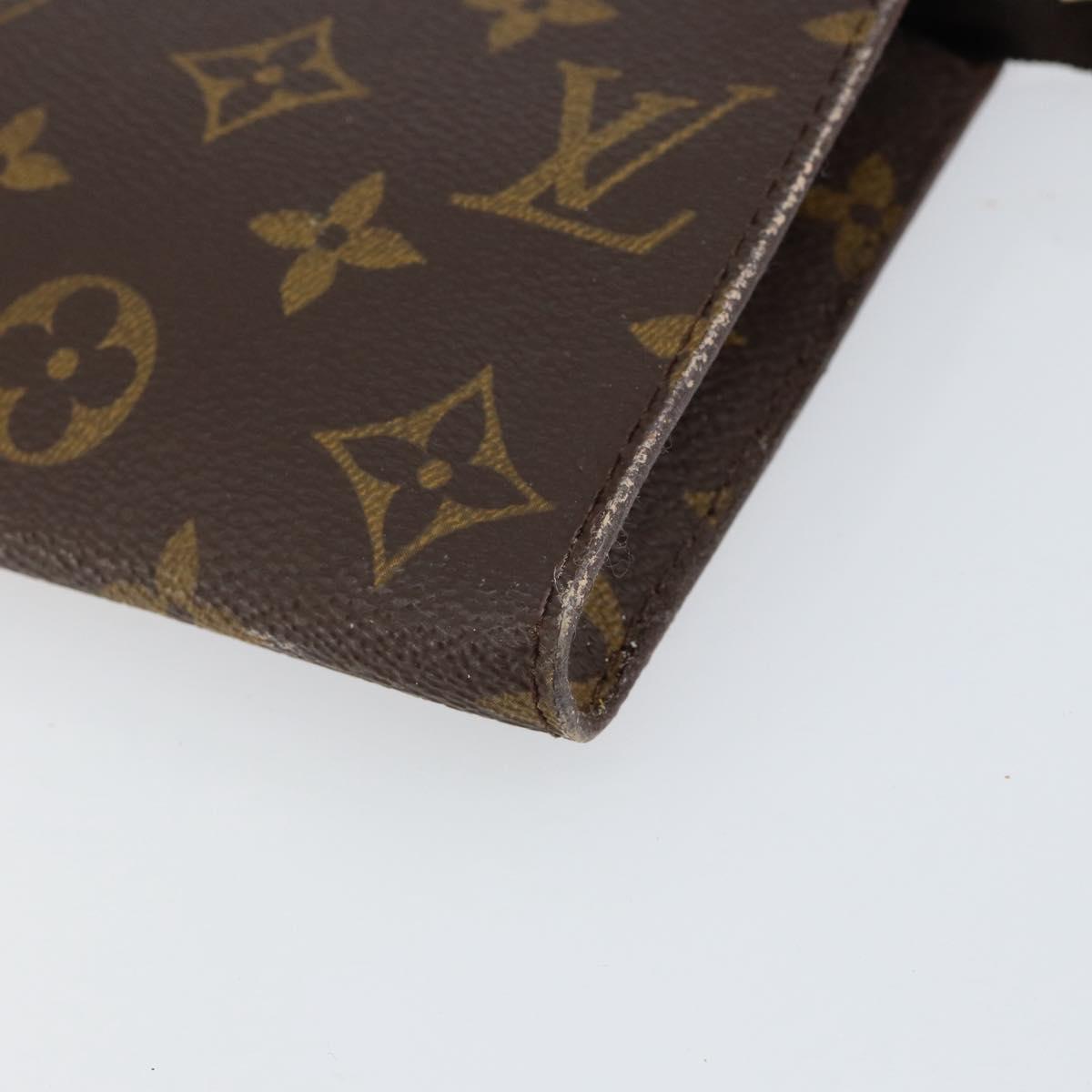 LOUIS VUITTON Monogram Bucket GM Accessory Pouch LV Auth th6540