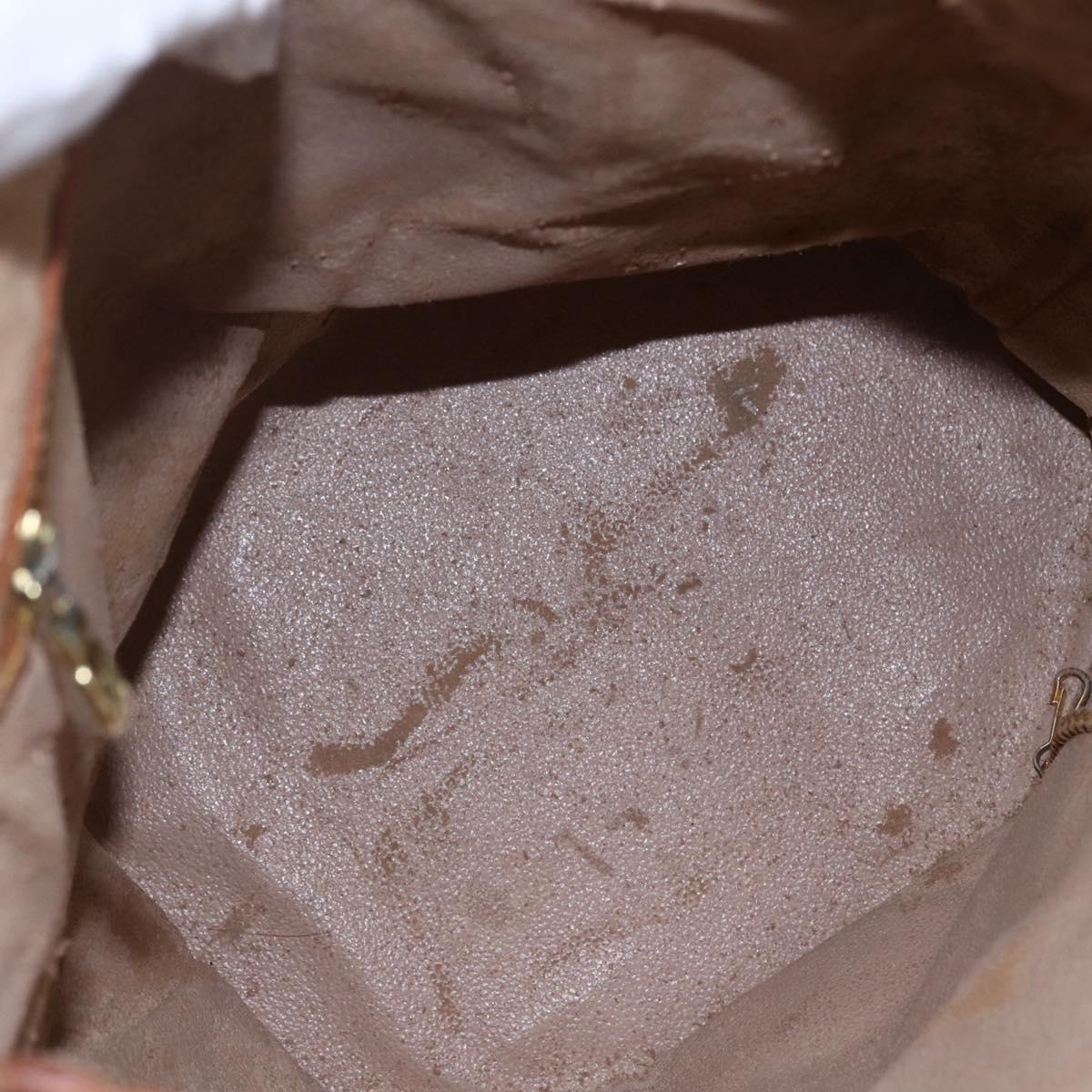 LOUIS VUITTON Monogram Bucket PM Shoulder Bag M42238 LV Auth th6541