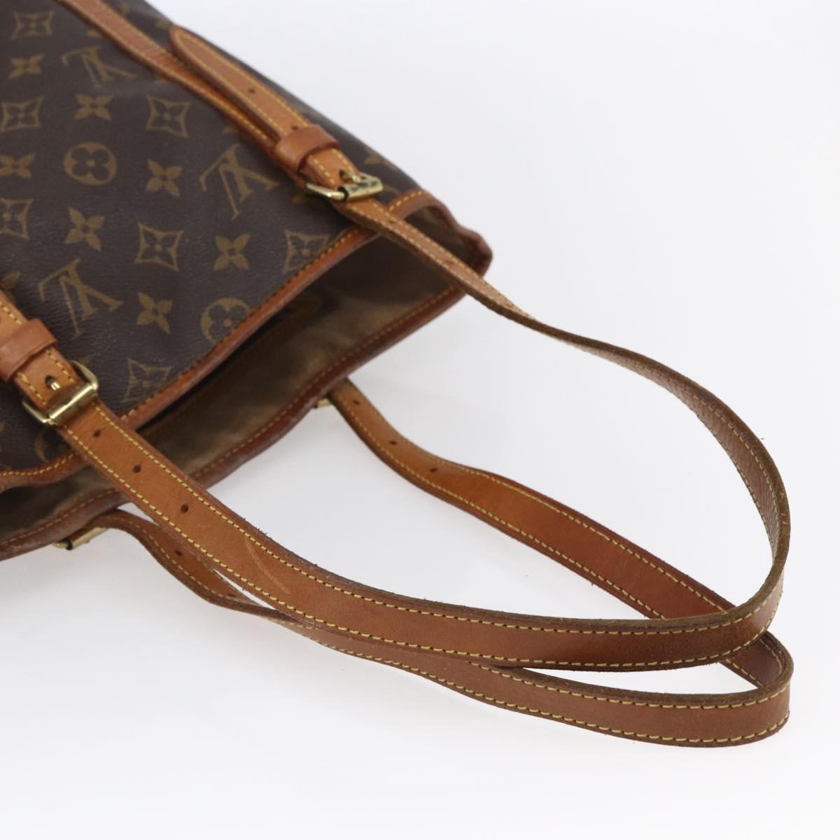 LOUIS VUITTON Monogram Bucket PM Shoulder Bag M42238 LV Auth th6541