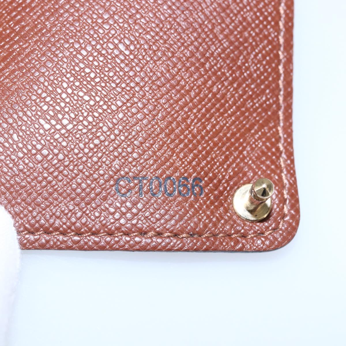 LOUIS VUITTON Monogram Porto Cartes Crdit Pression Card Case M60937 Auth th6543